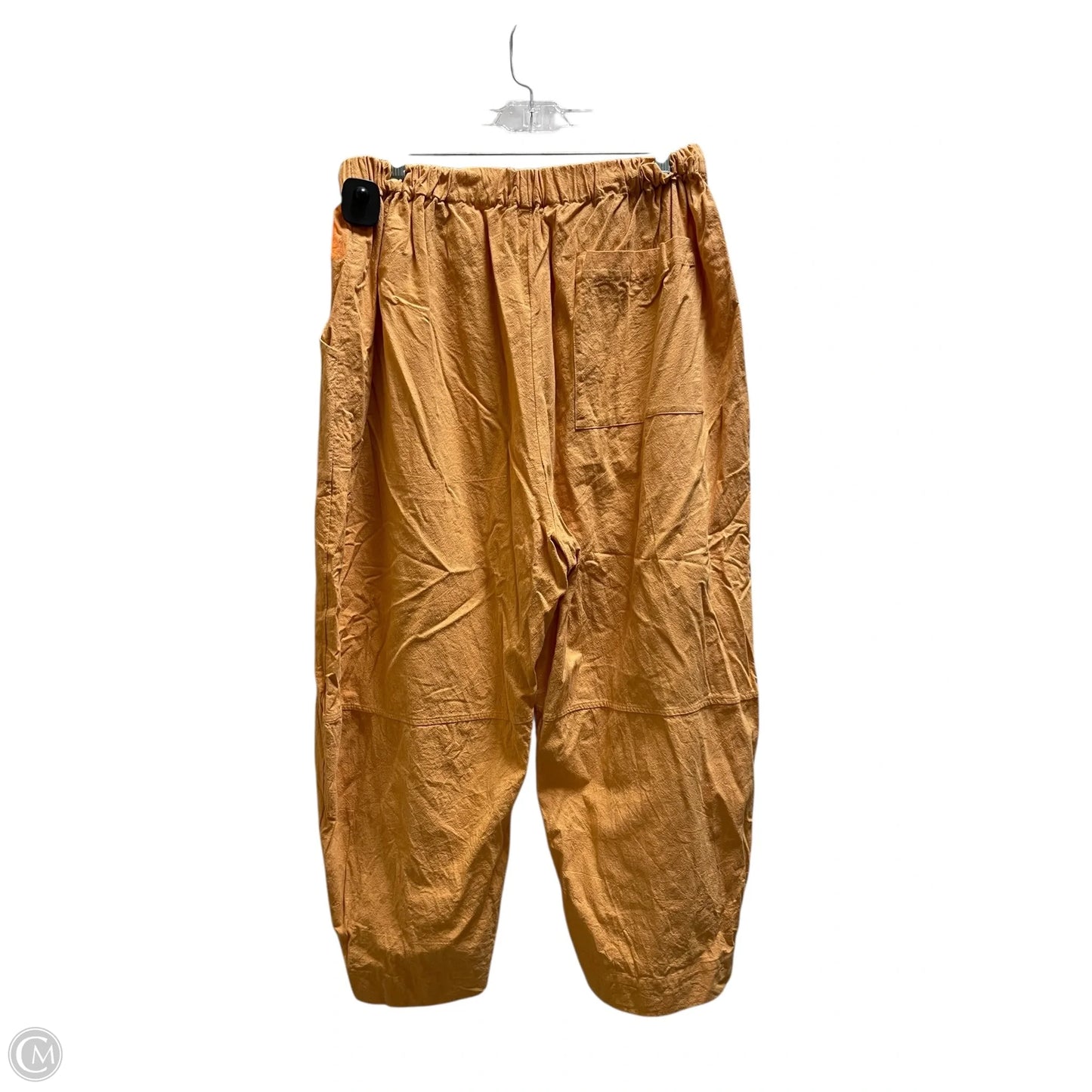 Pants Linen By Free People In Yellow, Size: Xl