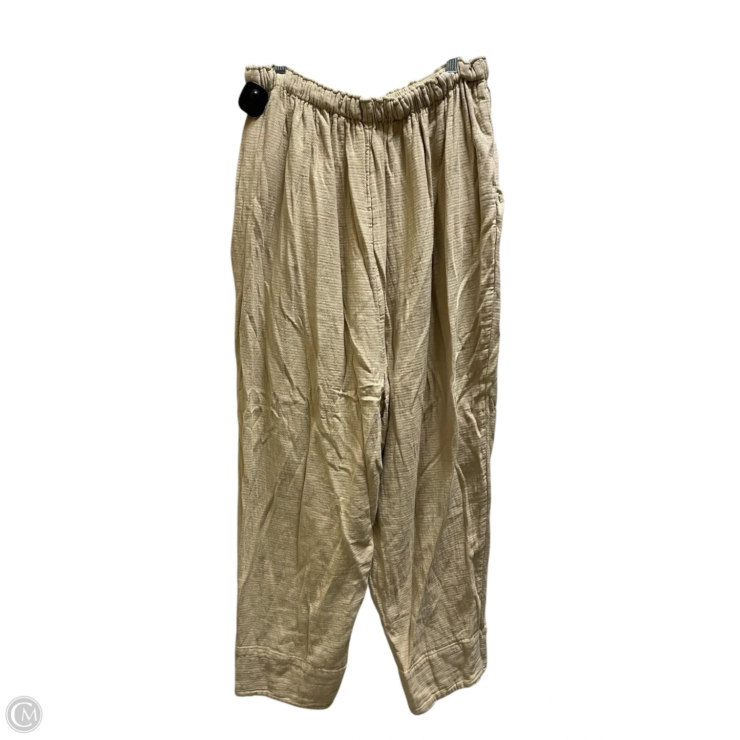 Pants Linen By Free People In Green, Size: L