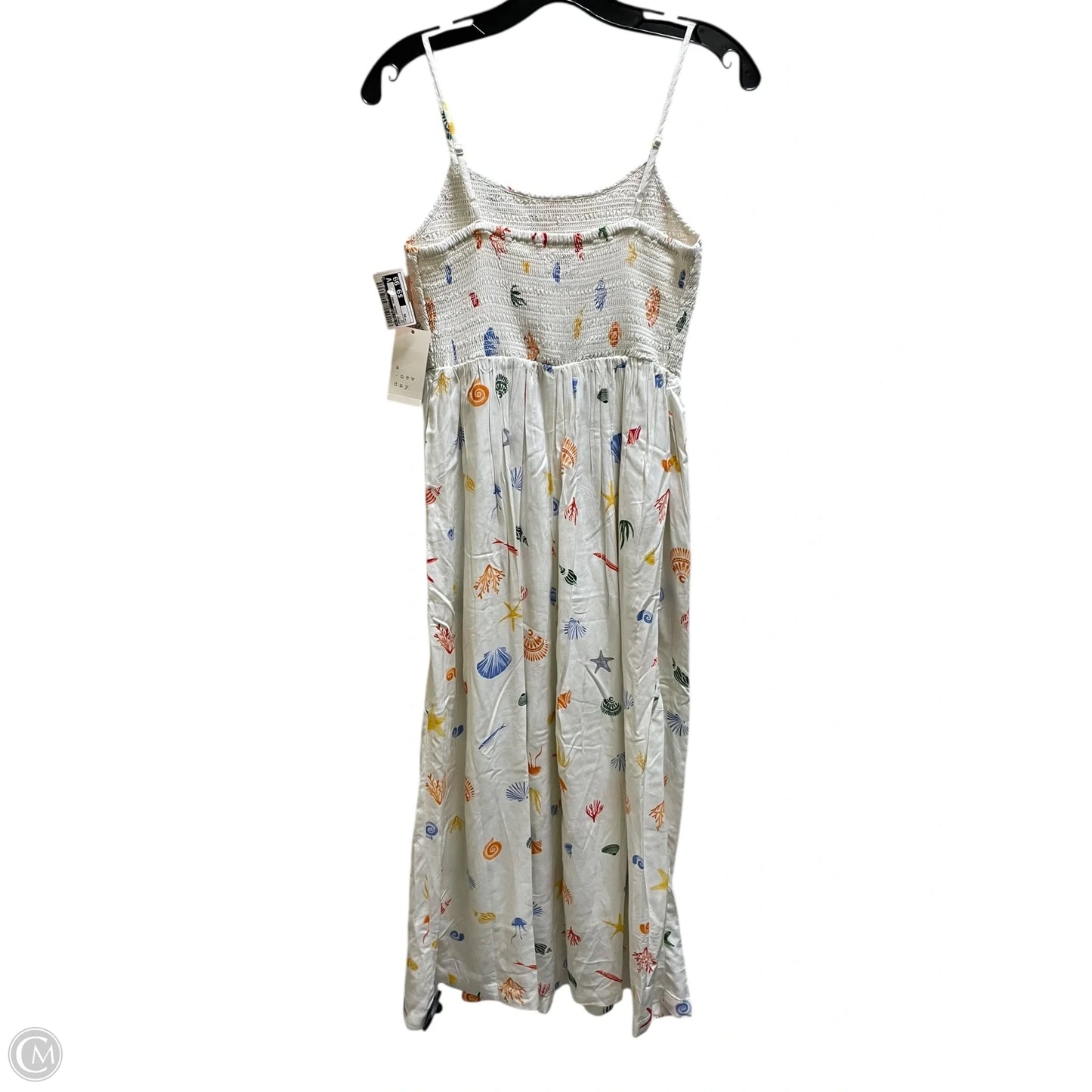 Dress Casual Midi By A New Day In Multi-colored, Size: Xs