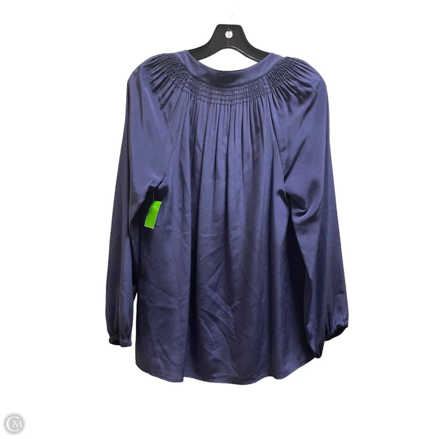 Top Long Sleeve Designer By Lilly Pulitzer In Navy, Size: M