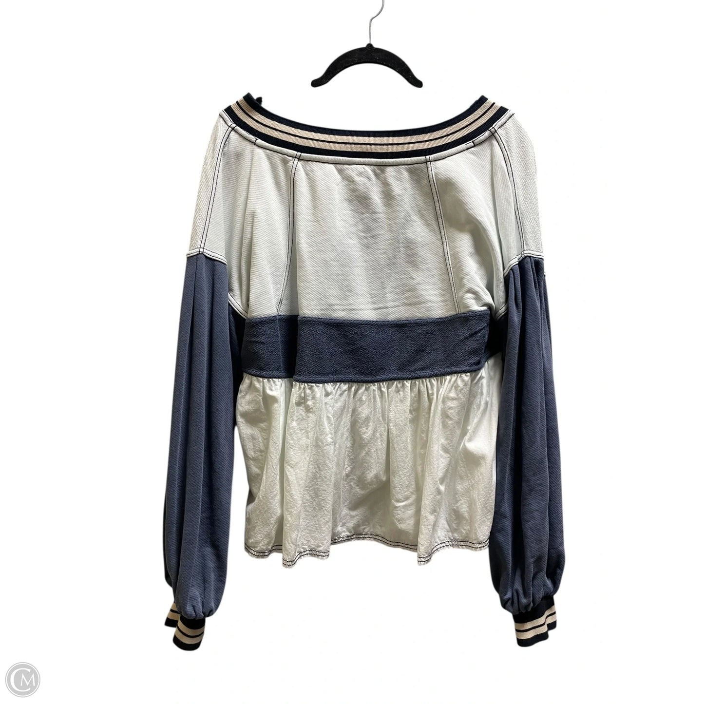 Top Long Sleeve By Pilcro In White, Size: S