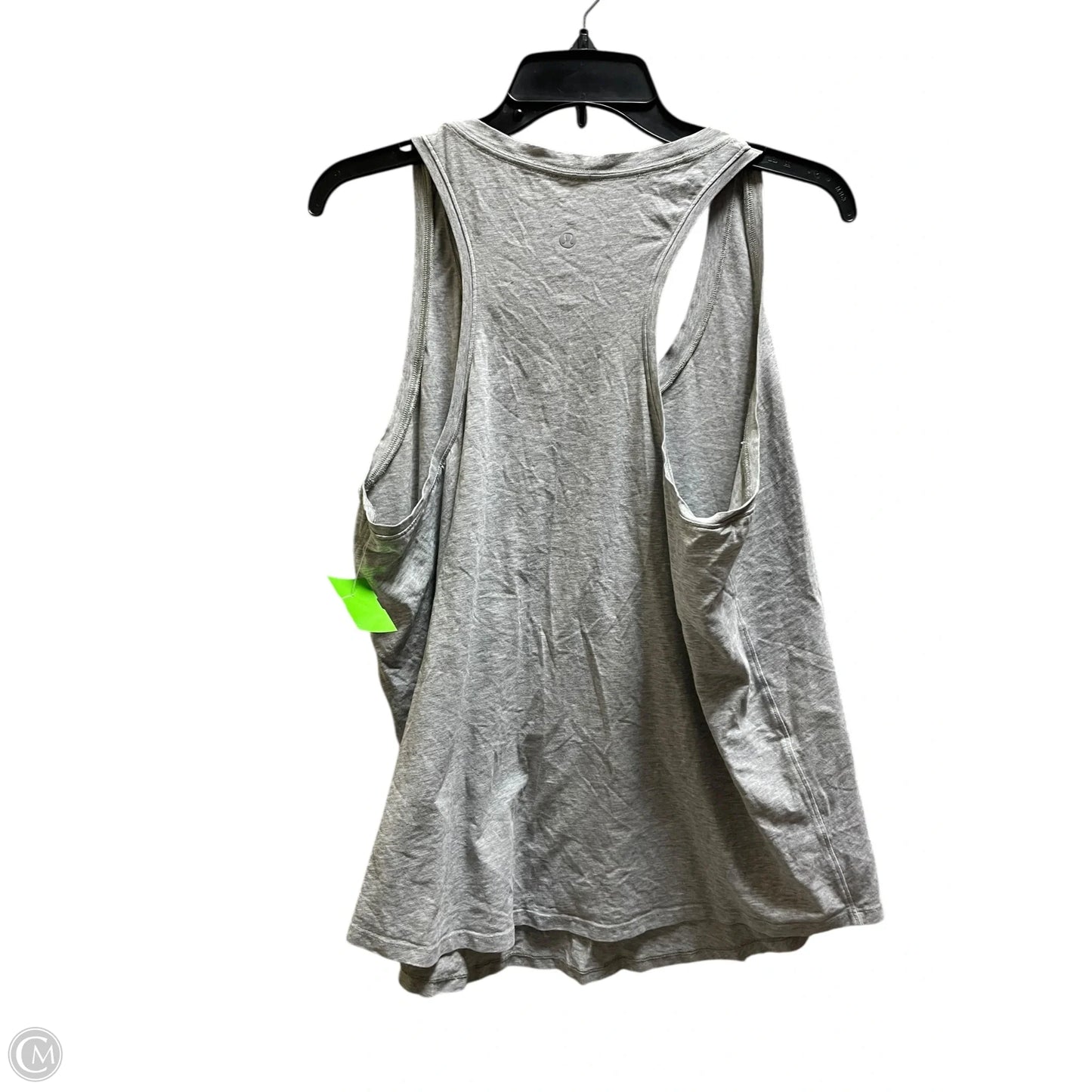 Athletic Tank Top By Lululemon In Grey, Size: L