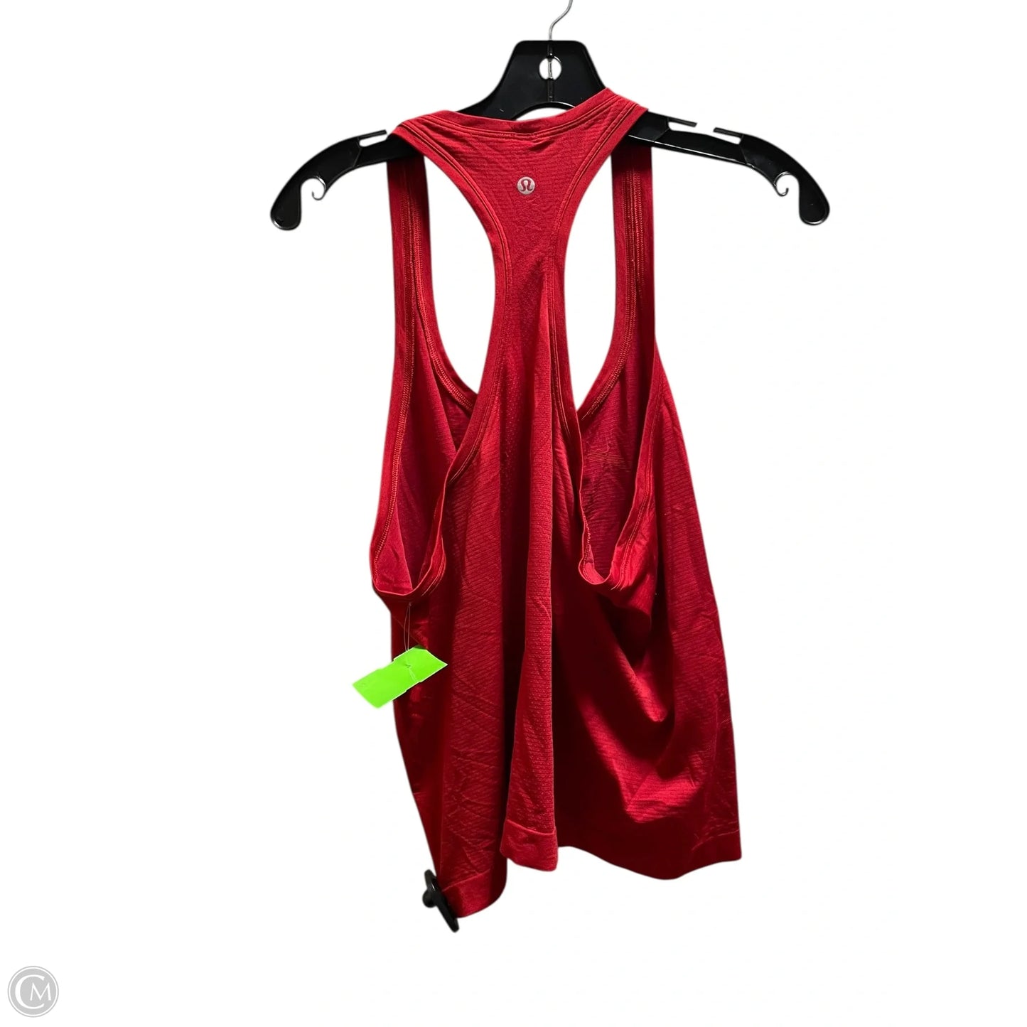 Athletic Tank Top By Lululemon In Red, Size: L
