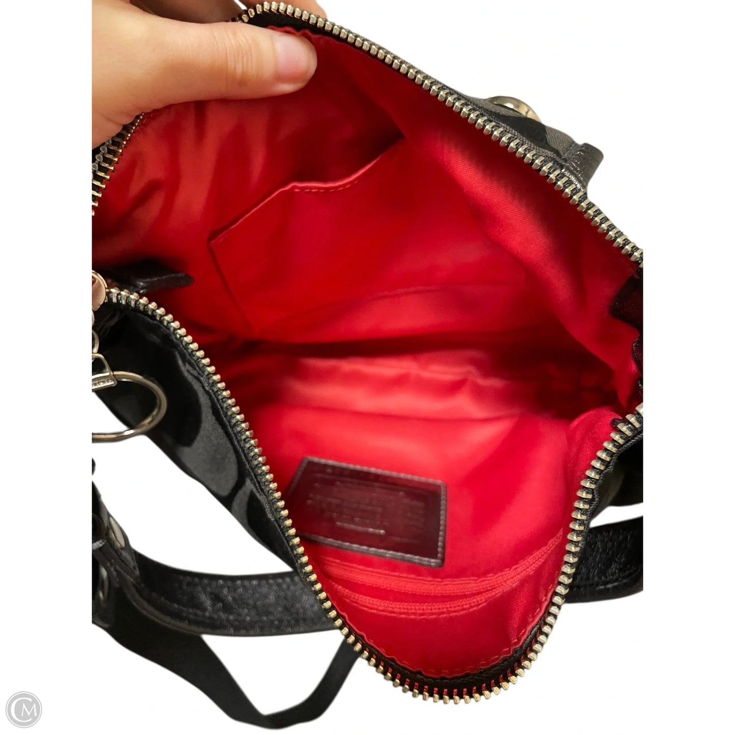 Handbag Designer By Coach, Size: Small