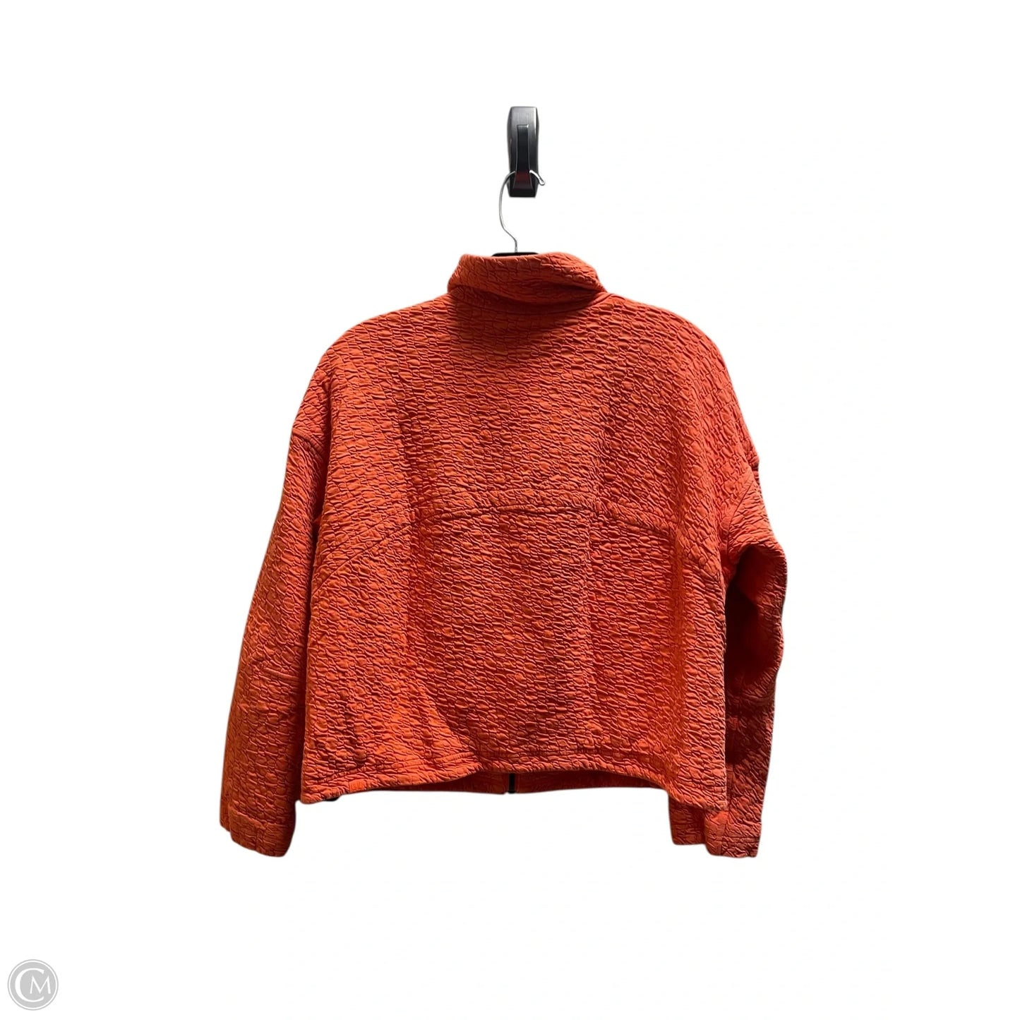 Athletic Sweatshirt Collar By Lululemon In Orange, Size: 4