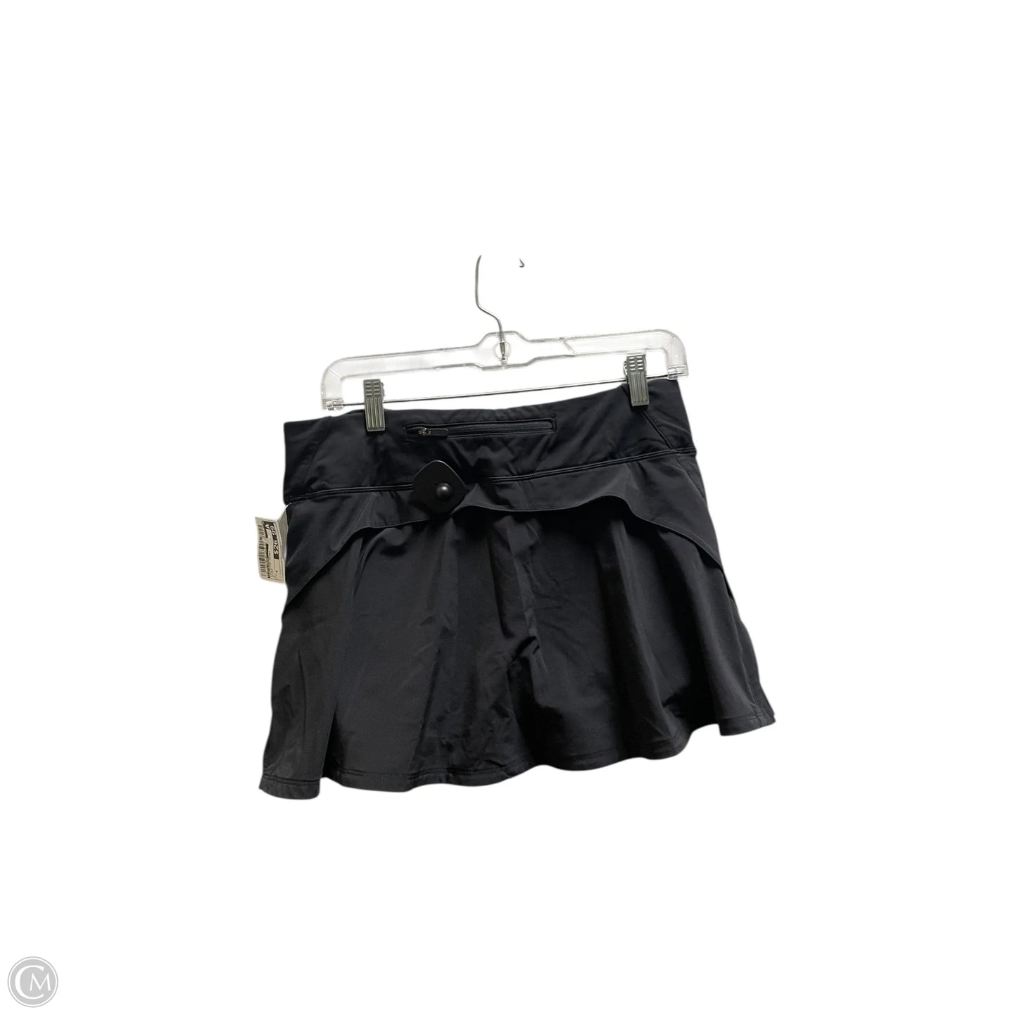 Athletic Skirt By Lululemon In Black, Size: 8