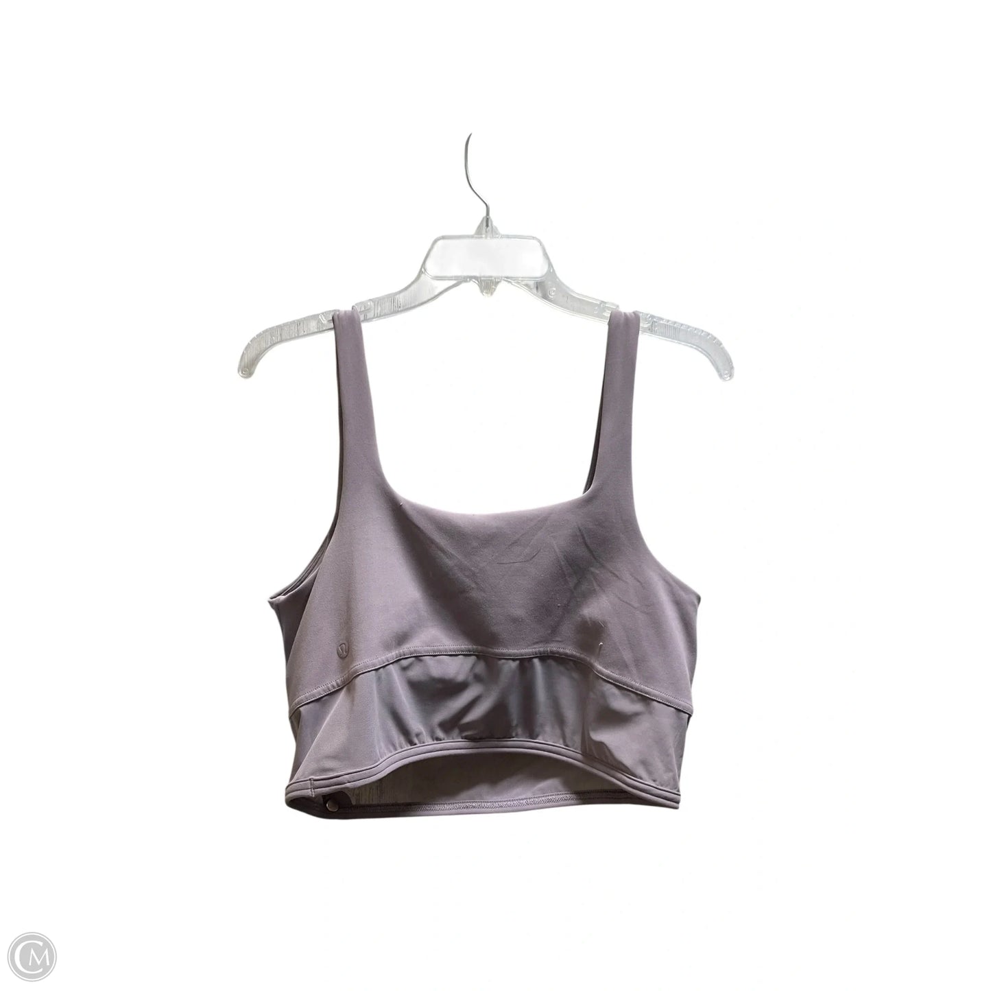 Athletic Bra By Lululemon In Purple, Size: 12