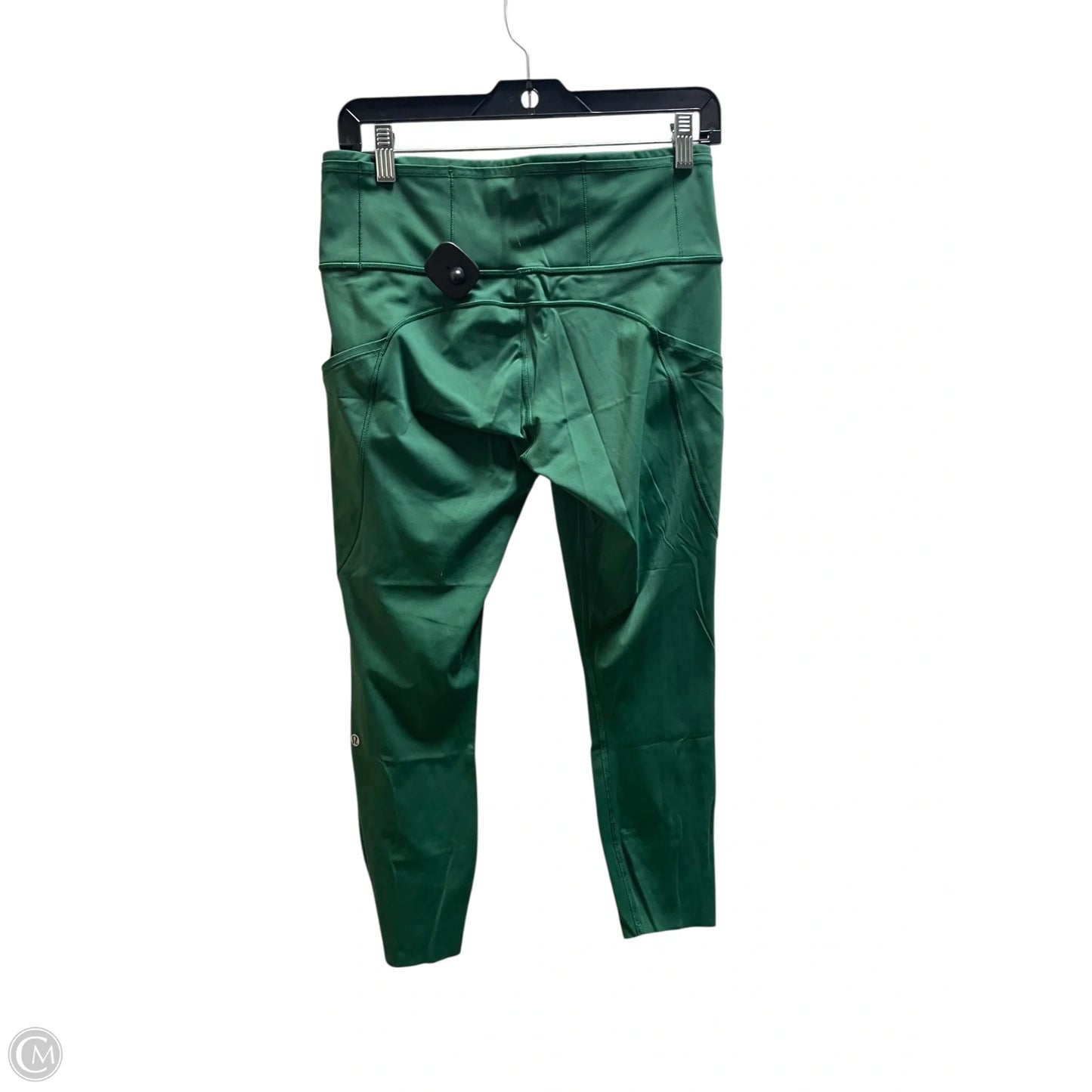 Athletic Leggings By Lululemon In Green, Size: 10