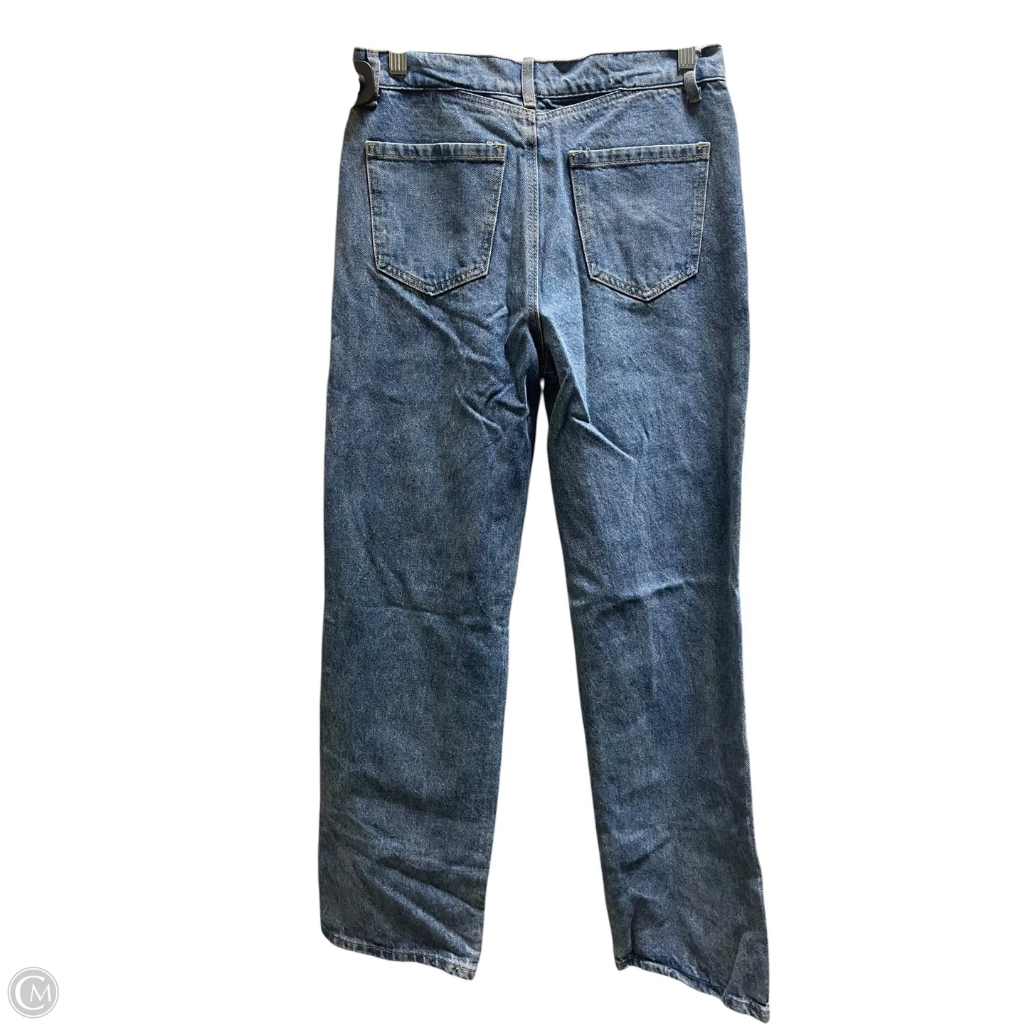 Jeans Straight By Edikted In Blue Denim, Size: S