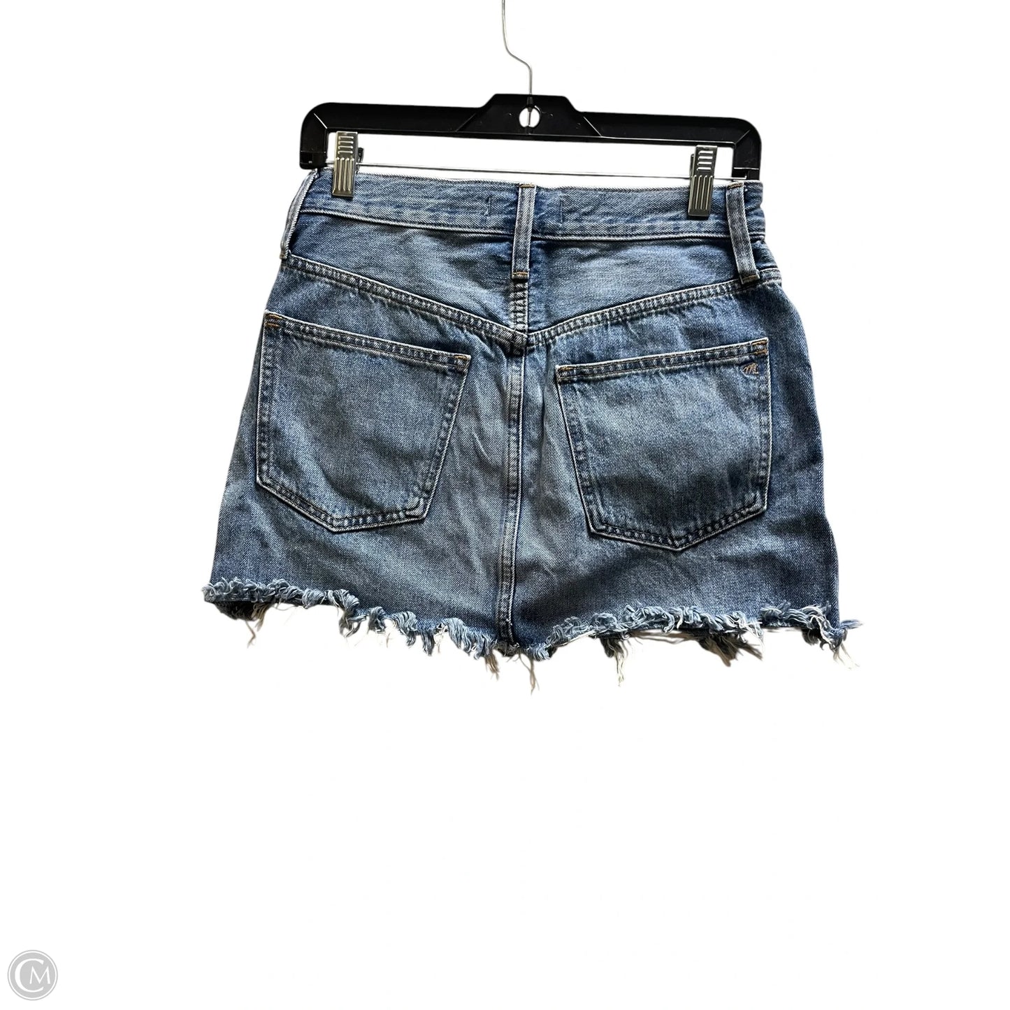 Skirt Mini & Short By Madewell In Blue Denim, Size: 0