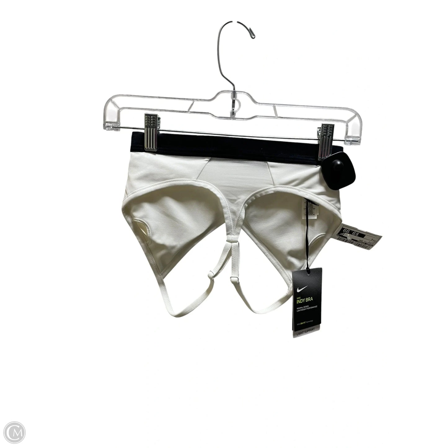 Athletic Bra By Nike Apparel In White, Size: S