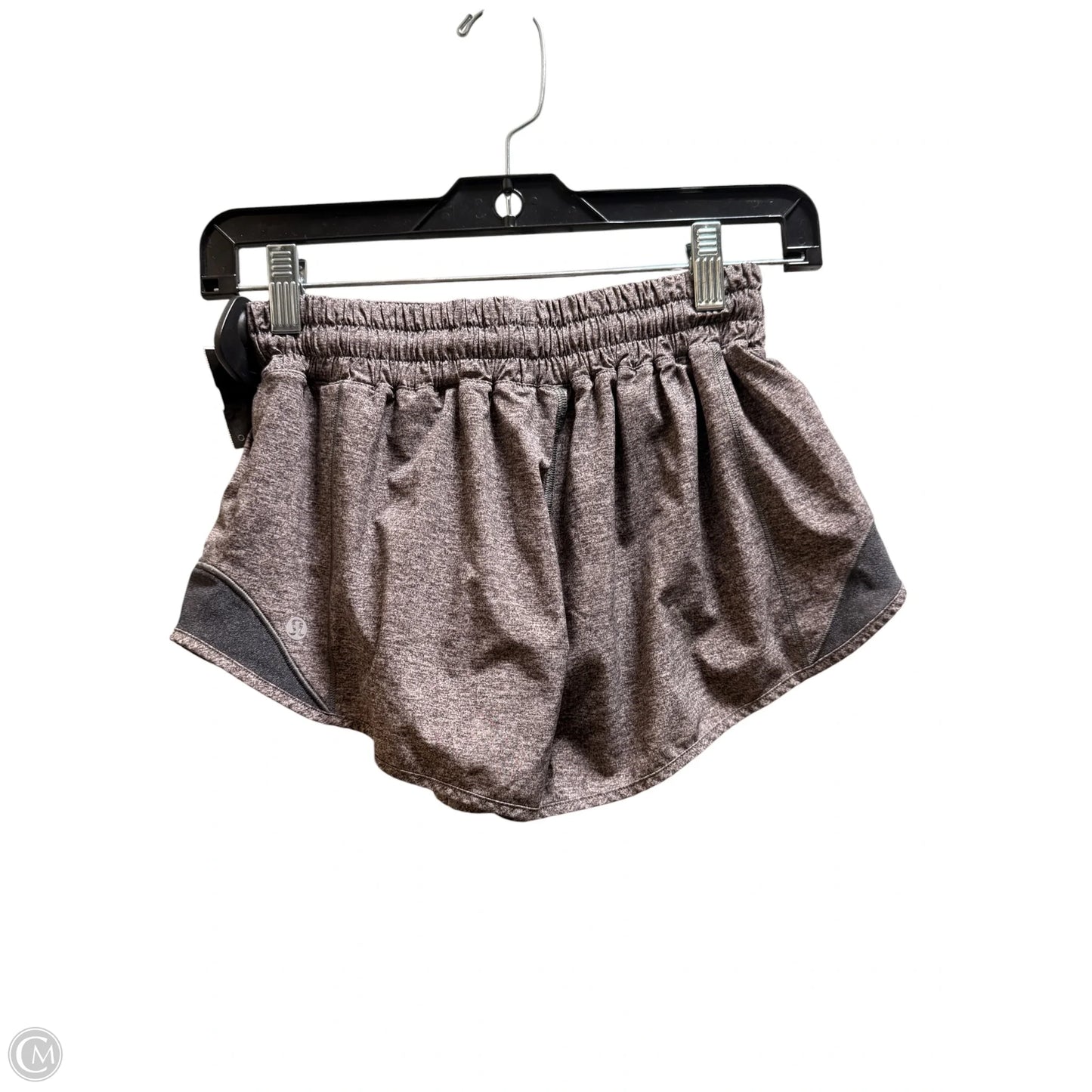 Athletic Shorts By Lululemon In Grey, Size: 4