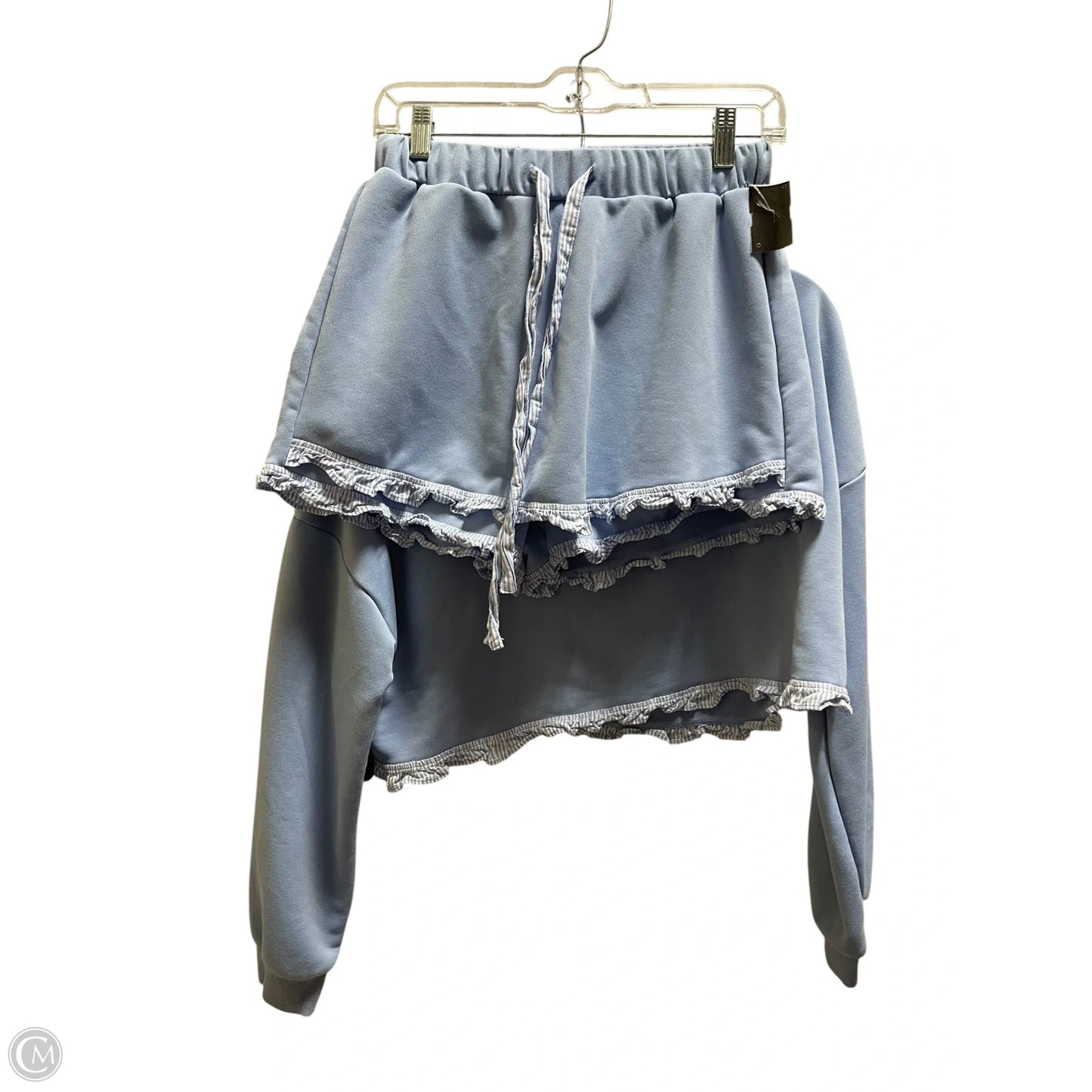 Skirt Set 2pc By Clothes Mentor In Blue, Size: S