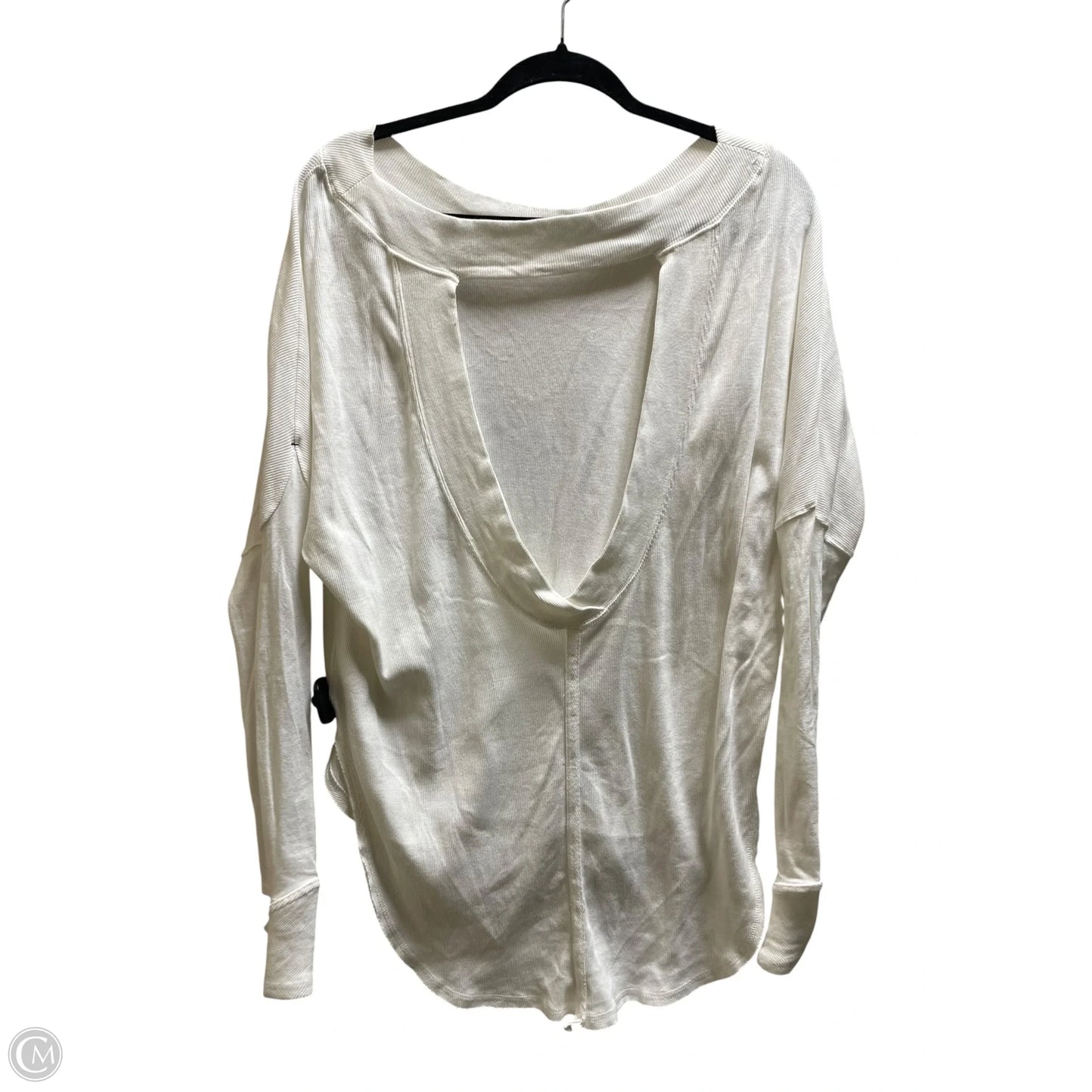 Top Long Sleeve By Free People In White, Size: Xs