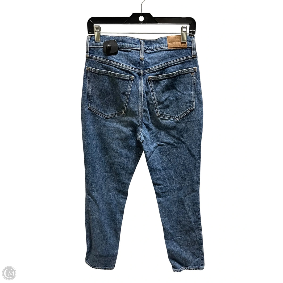 Jeans Straight By Madewell In Blue Denim, Size: 6