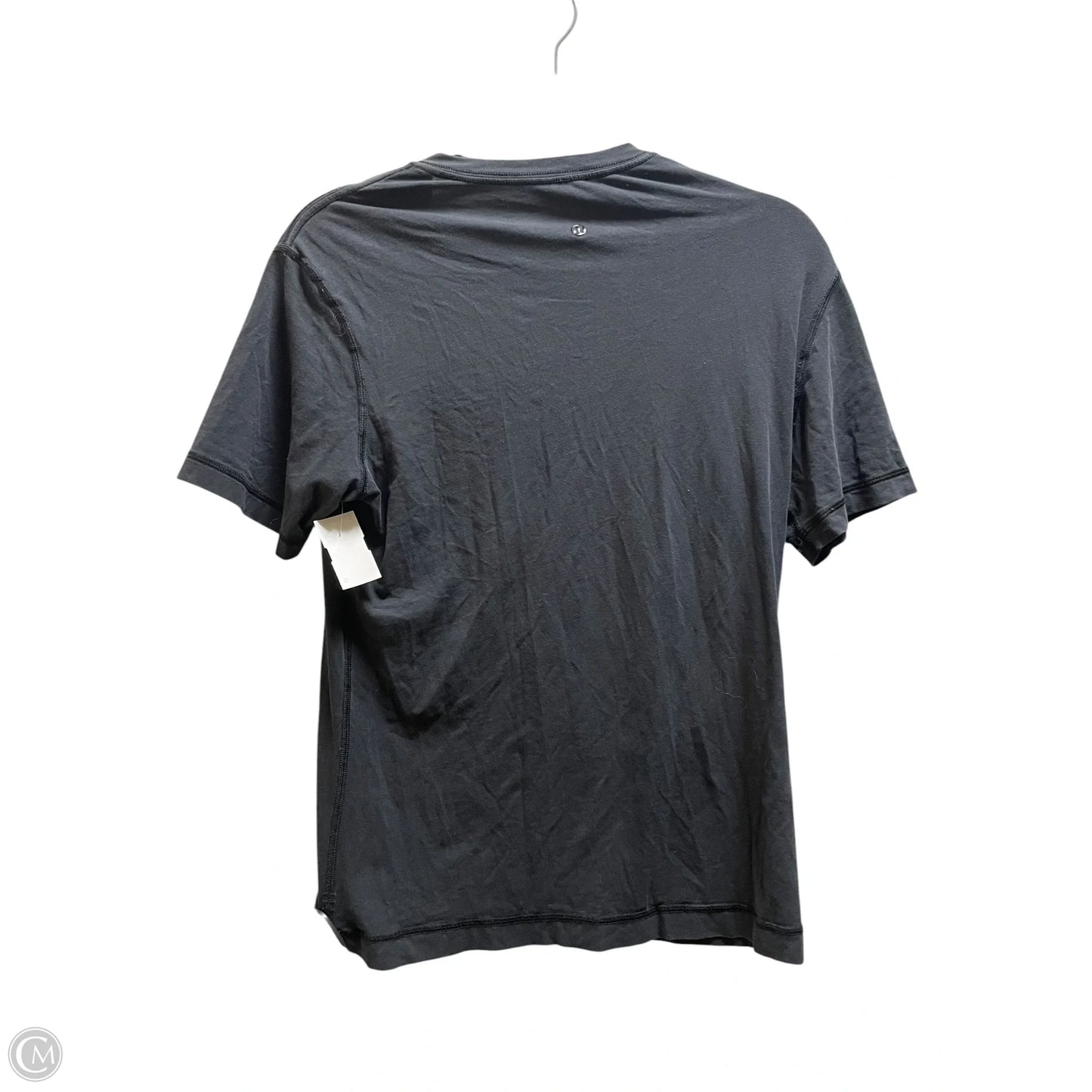 Top Short Sleeve By Lululemon In Black, Size: S