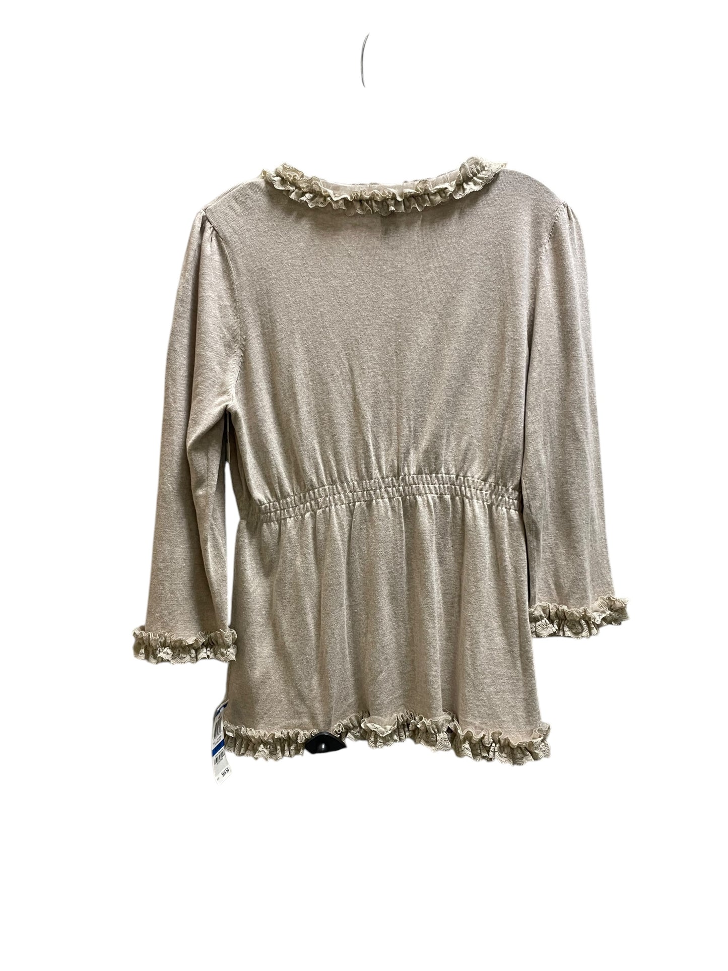 Cardigan By Inc In Tan, Size: Xl