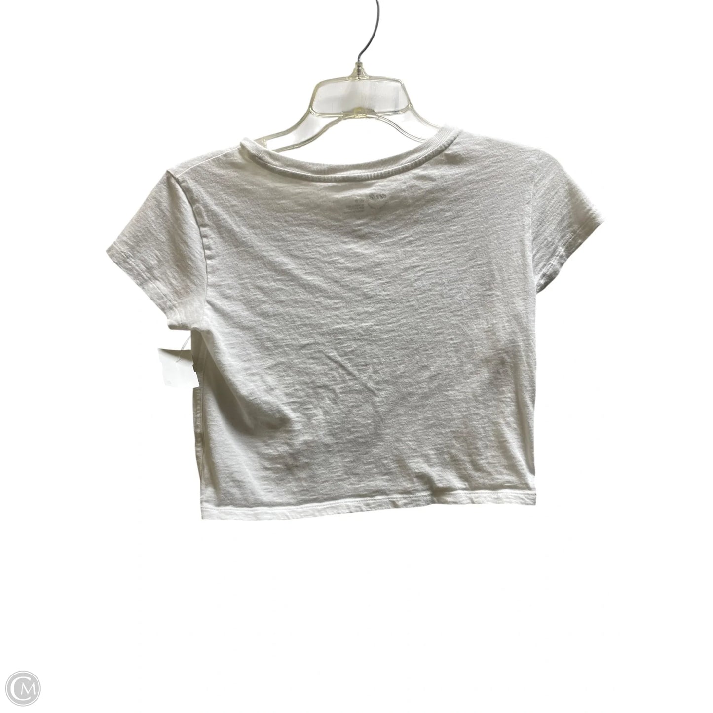 Top Short Sleeve By Aerie In White, Size: Xs