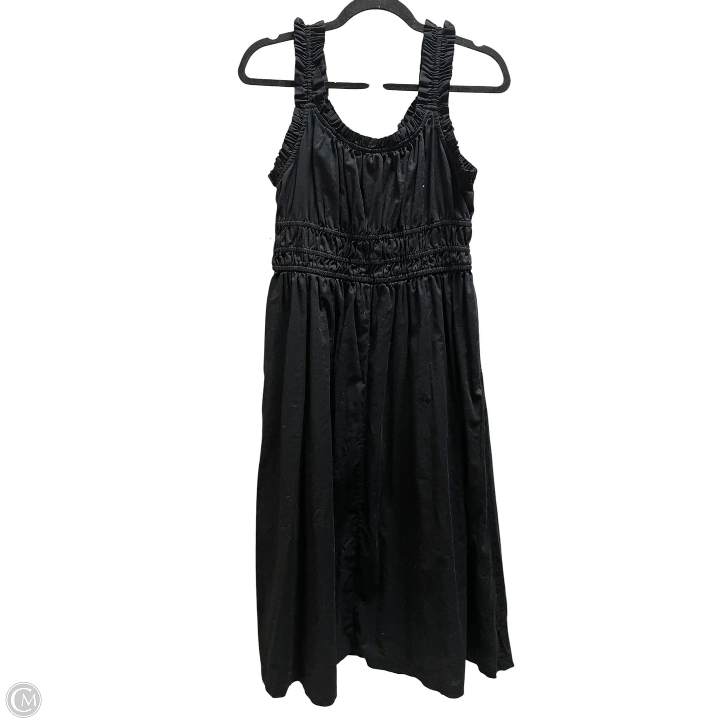 Dress Casual Midi By Old Navy In Black, Size: M