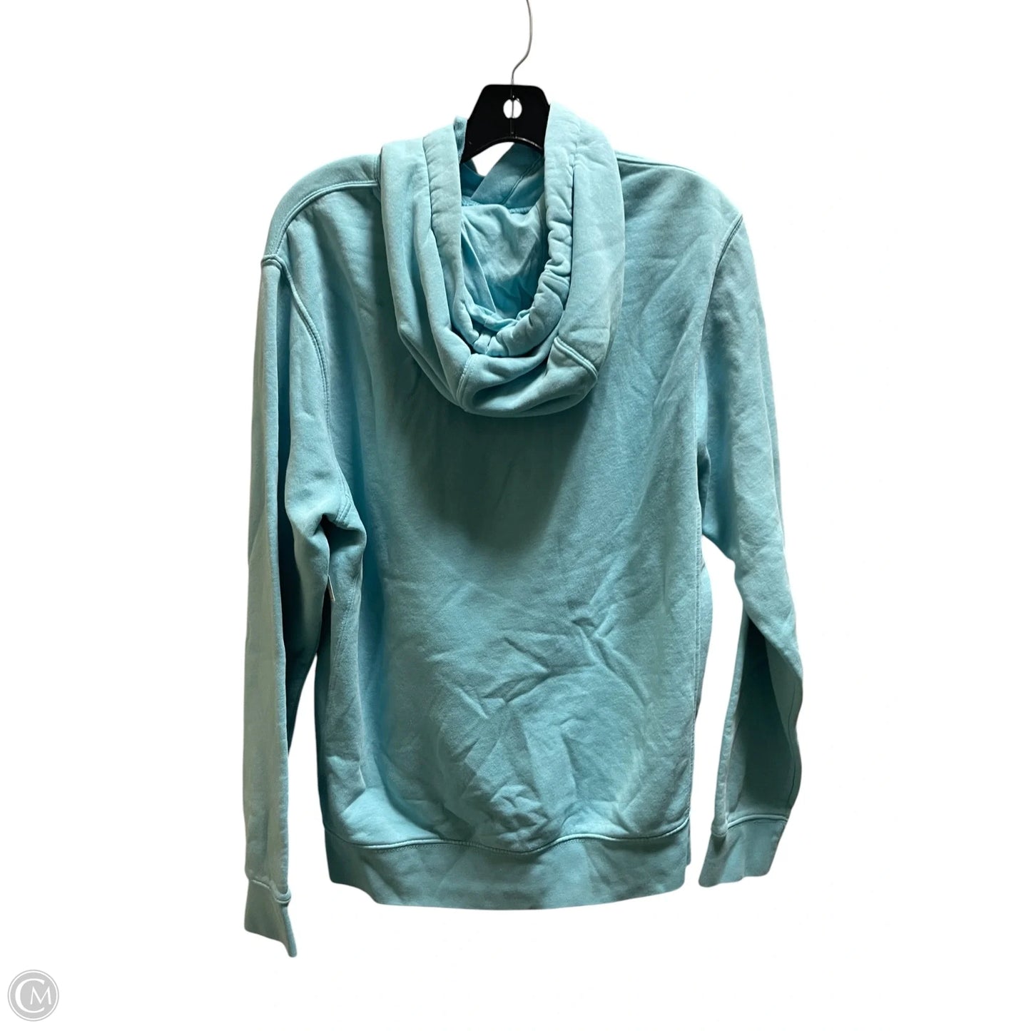 Athletic Sweatshirt Hoodie By Nike Apparel In Blue, Size: S