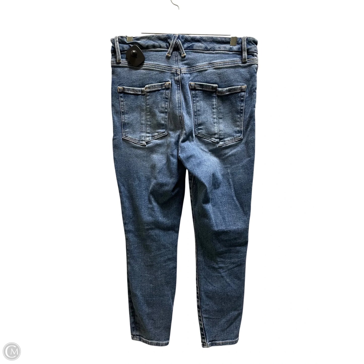 Jeans Skinny By Good American In Blue Denim, Size: 6