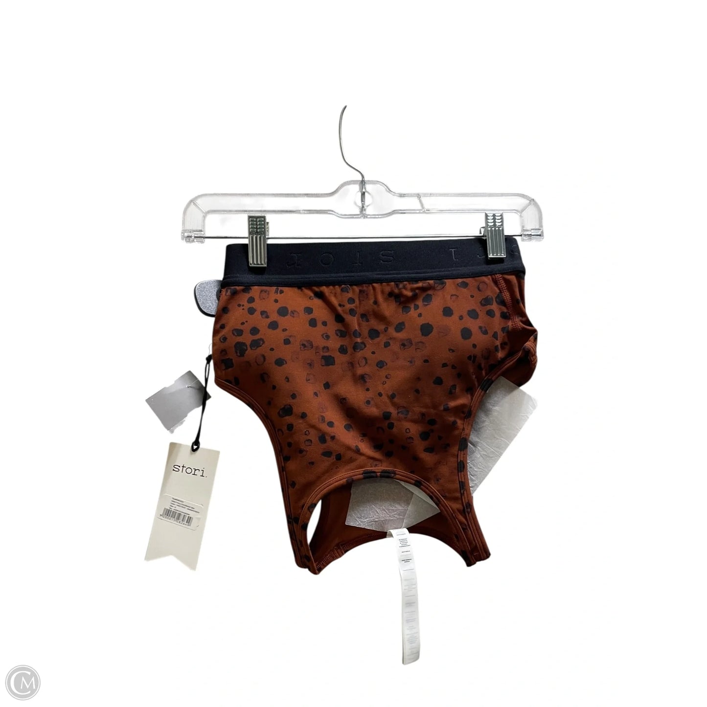 Athletic Bra By Clothes Mentor In Brown, Size: S