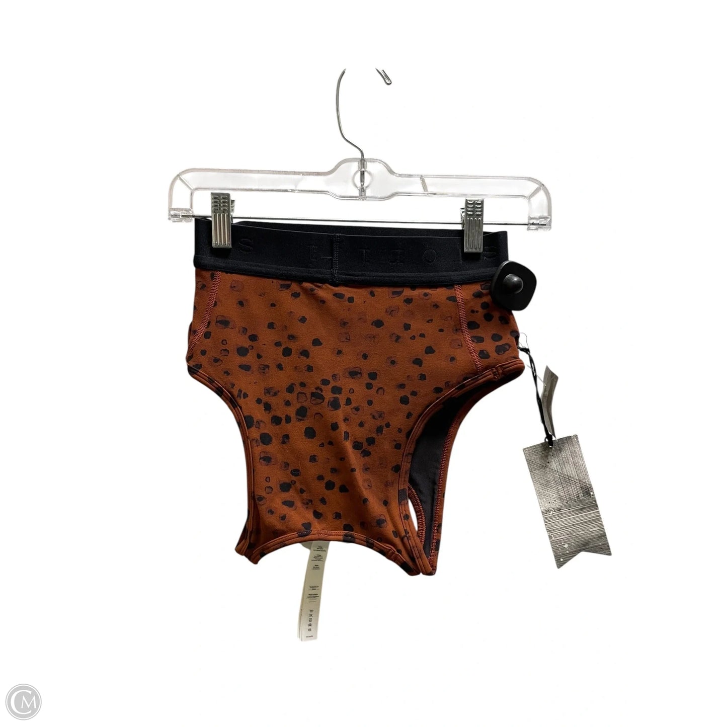 Athletic Bra By Clothes Mentor In Brown, Size: S