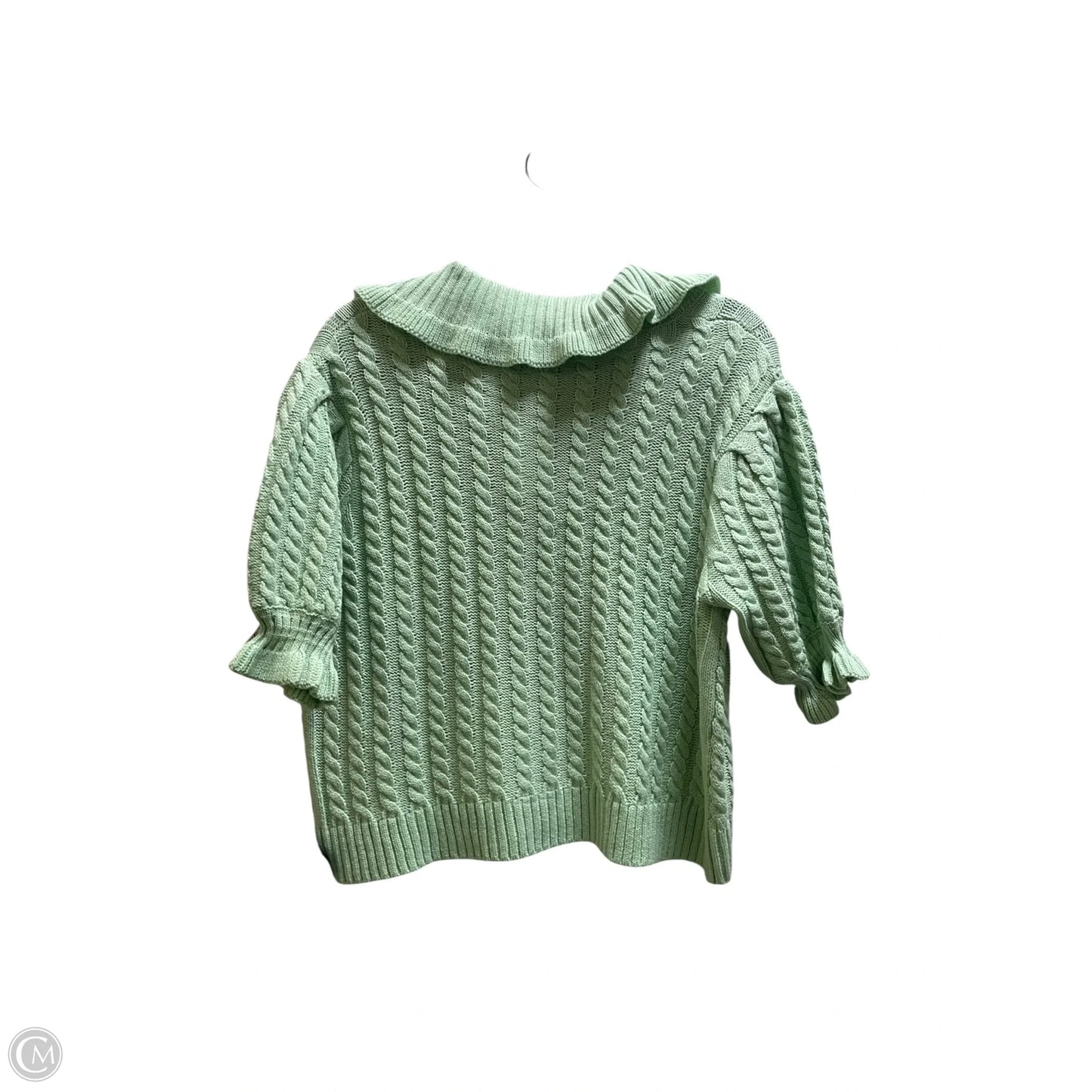 Sweater By Clothes Mentor In Green, Size: Xl