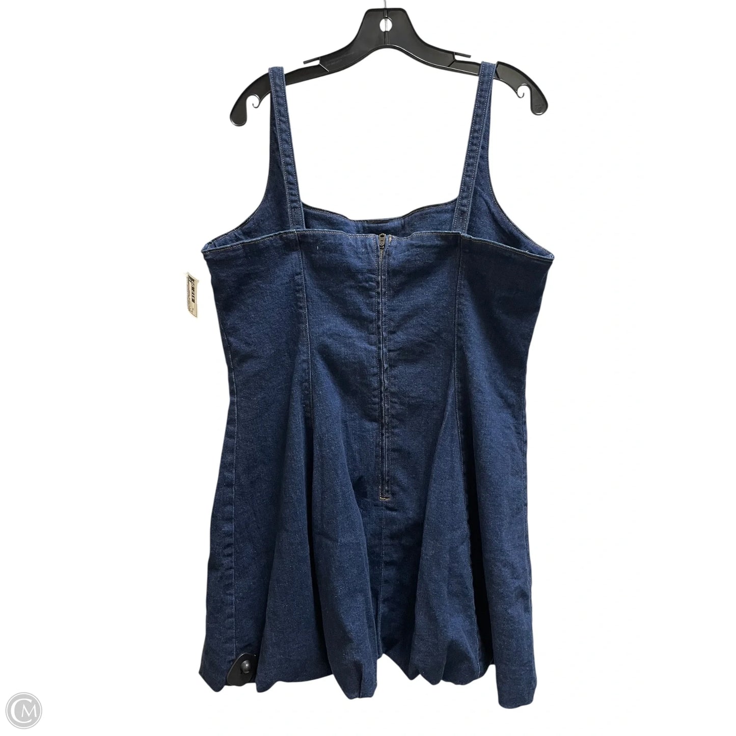 Dress Casual Short By Abercrombie And Fitch In Blue Denim, Size: Xl