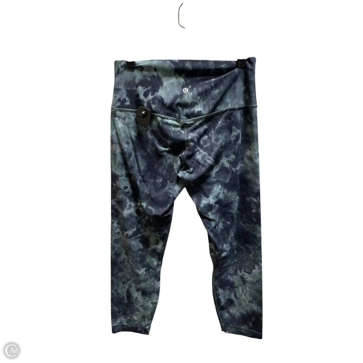 Athletic Leggings By Lululemon In Tie Dye Print, Size: 10