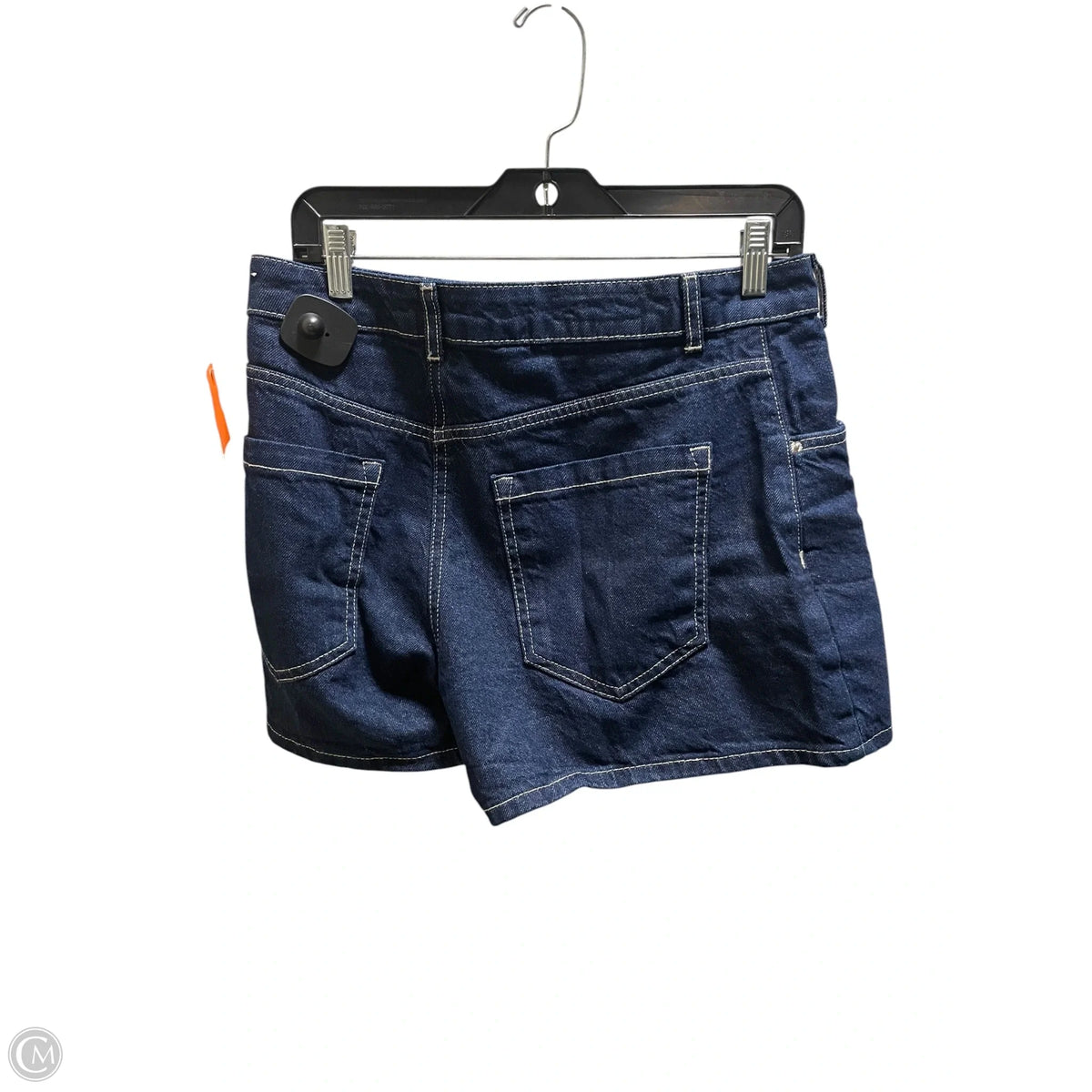 Skirt Mini & Short By Zara In Blue Denim, Size: L