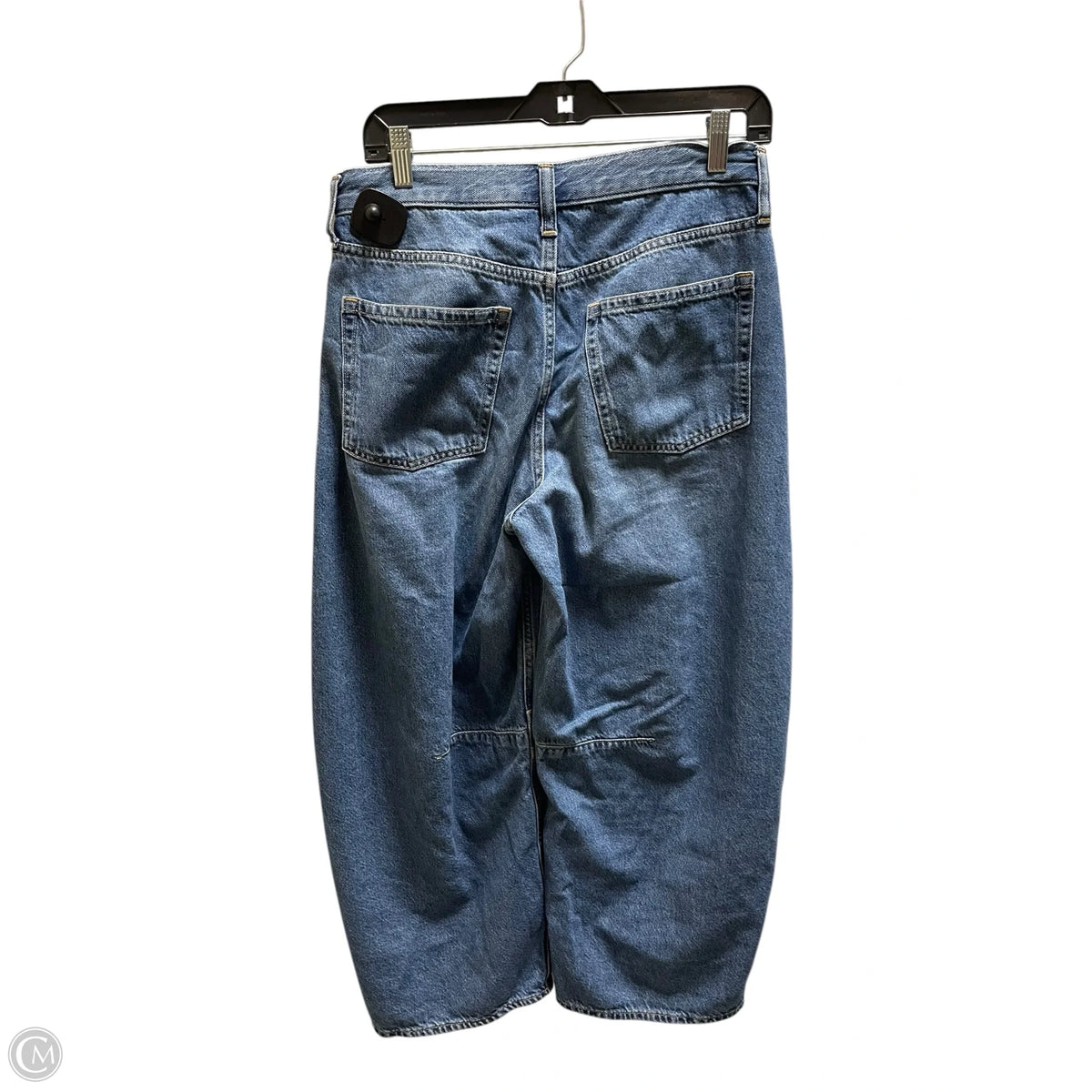 Jeans Wide Leg By Gap In Blue Denim, Size: 4