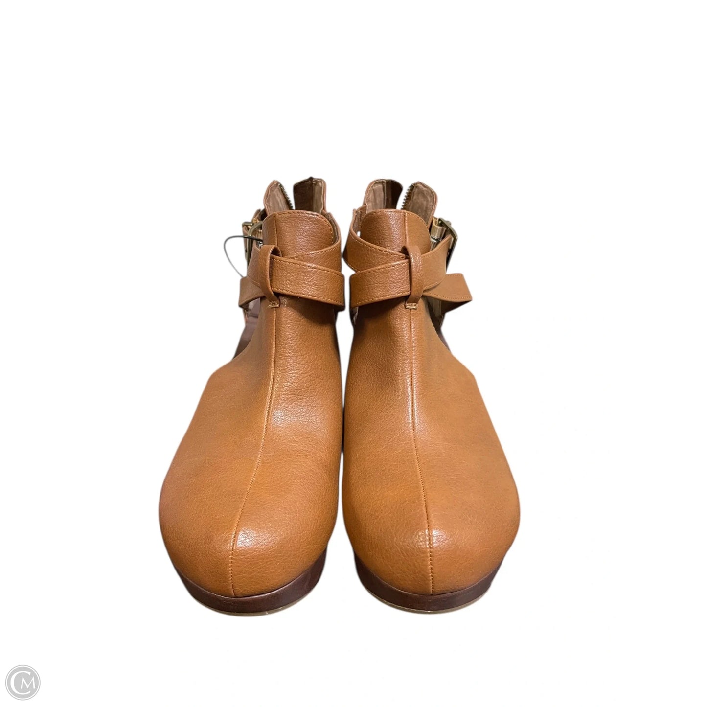 Shoes Heels Block By Yellow Box In Brown, Size: 8.5
