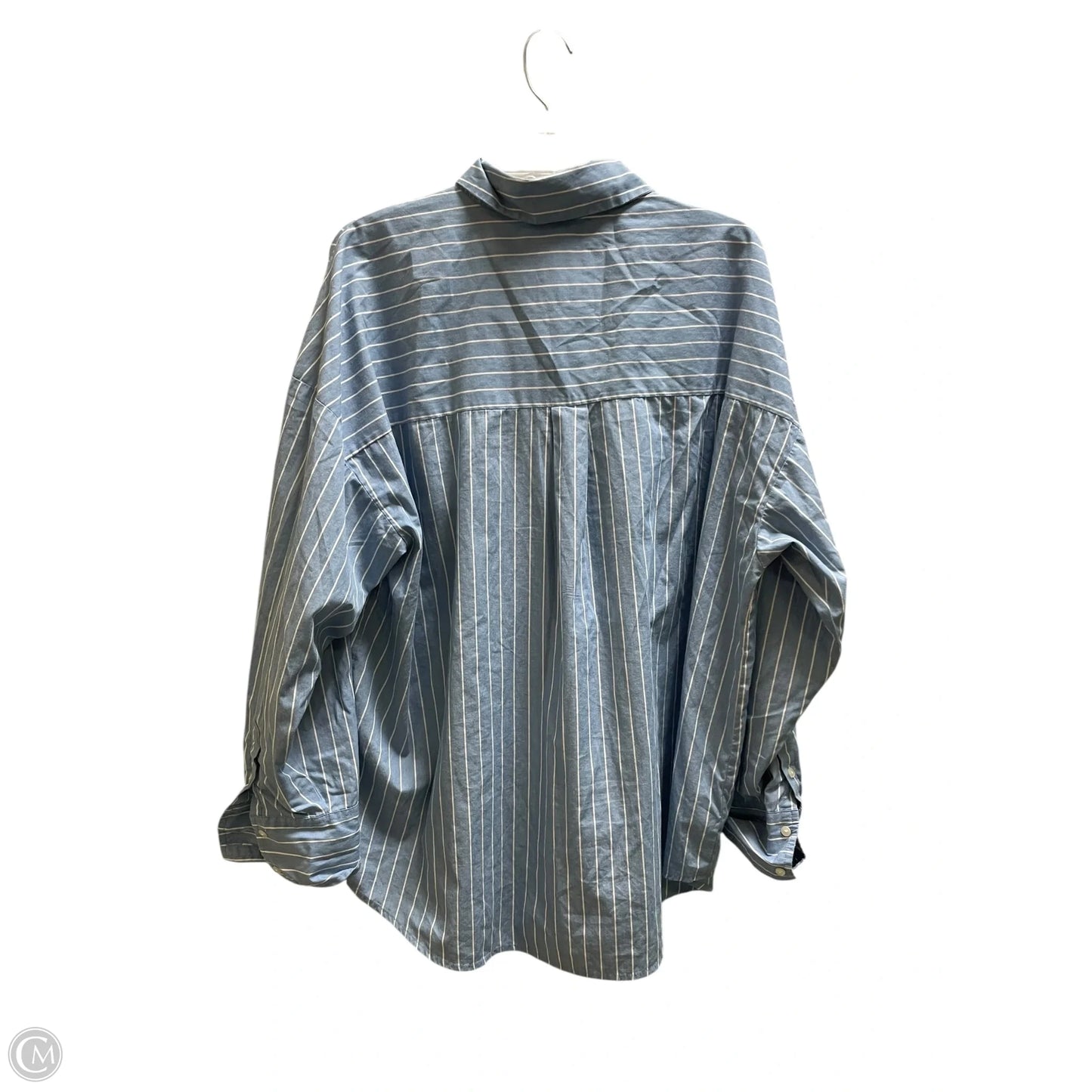 Top Long Sleeve By Old Navy In Blue, Size: L