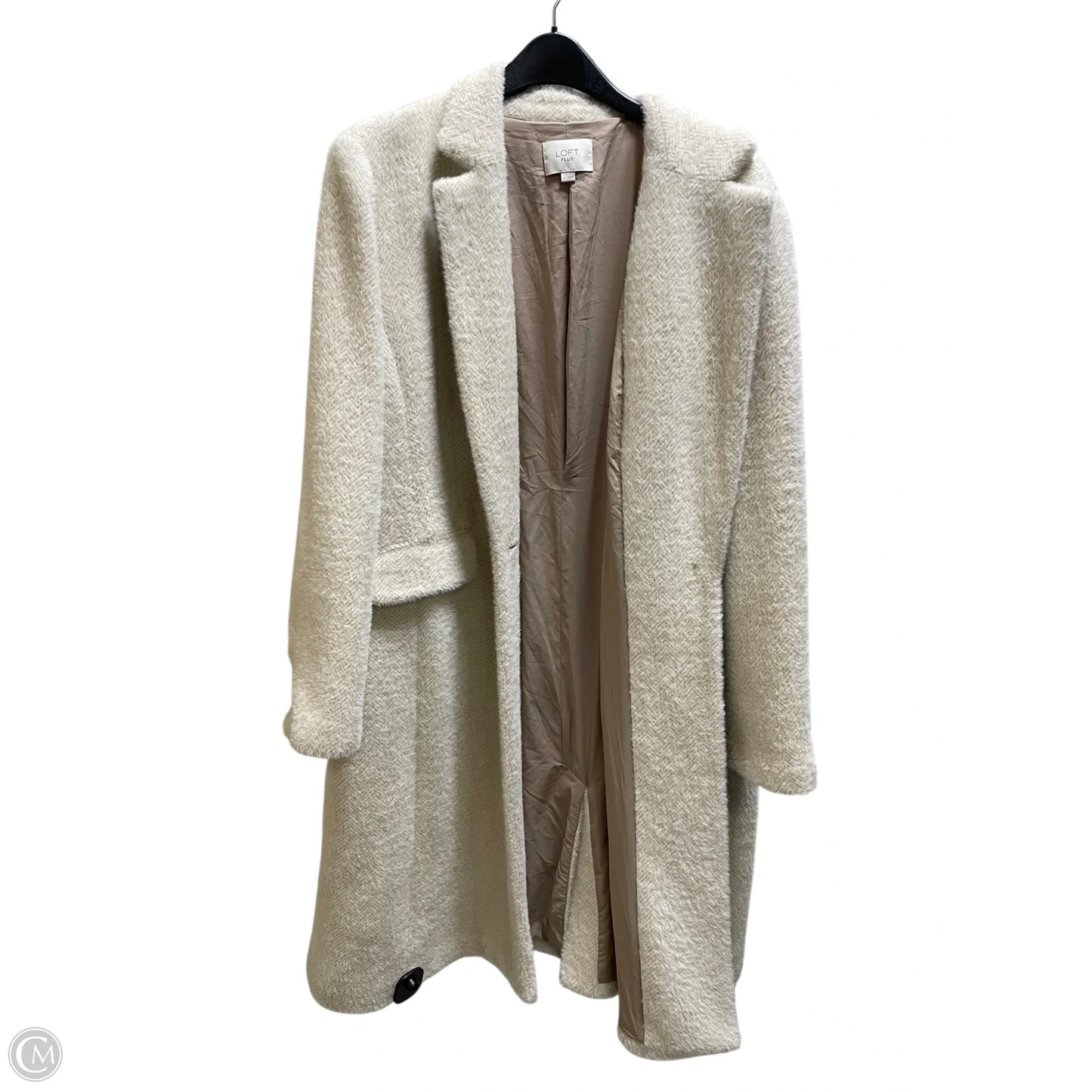 Coat Other By Loft In Tan, Size: 18