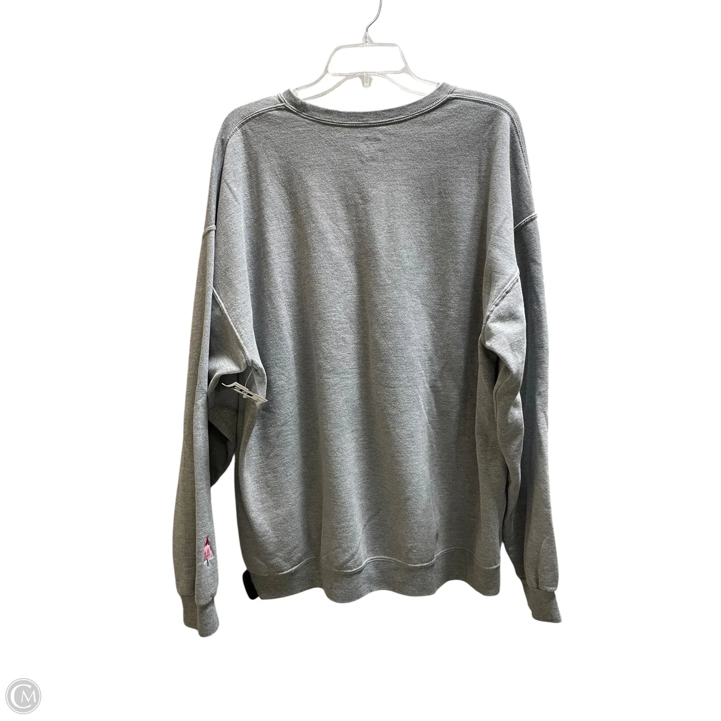 Sweatshirt Crewneck By Fruit Of The Loom In Grey, Size: Xl