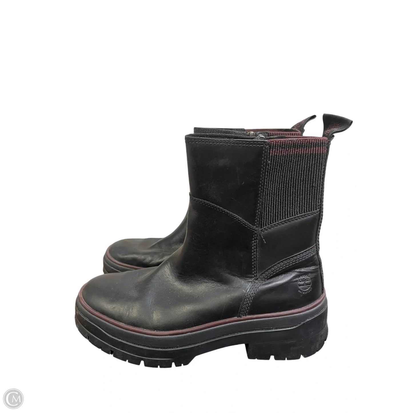 Boots Ankle Flats By Timberland In Black, Size: 8