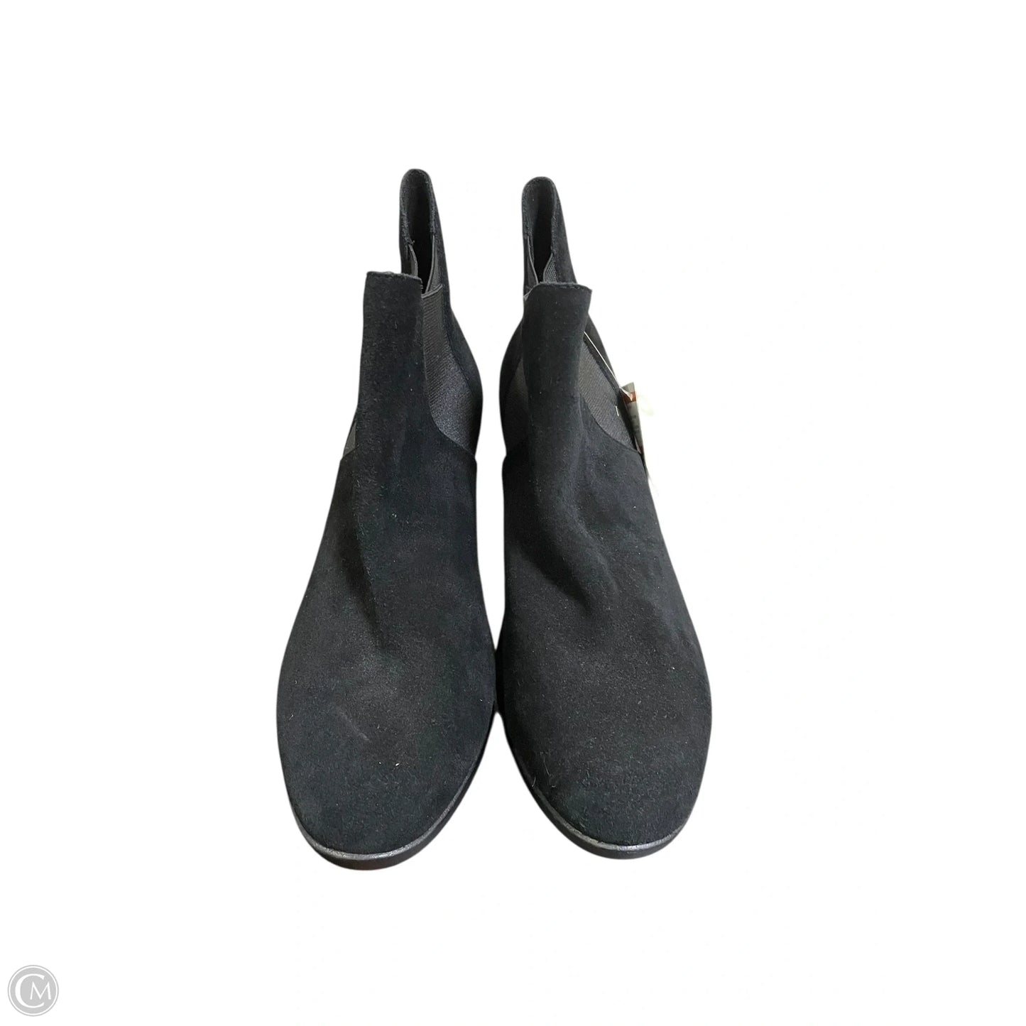 Boots Ankle Flats By Crocs In Black, Size: 10