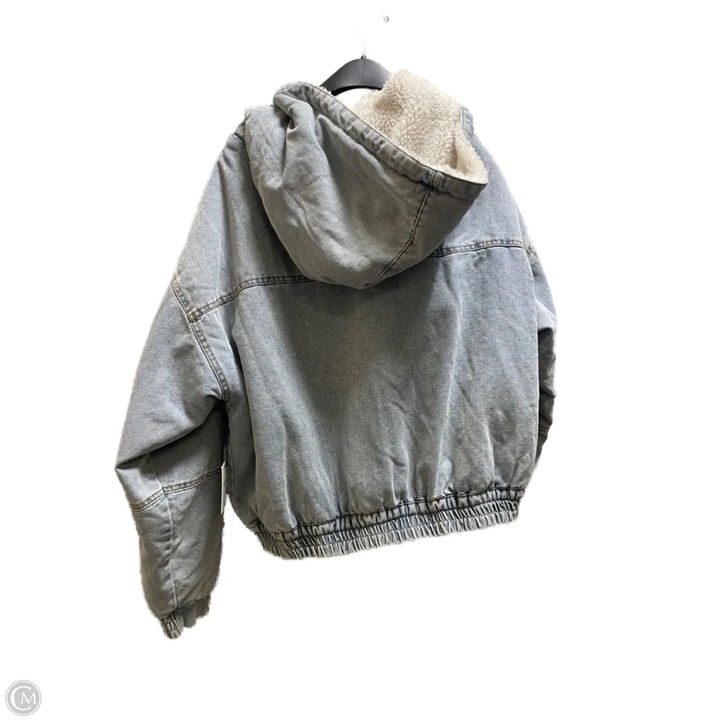 Jacket Other By Forever 21 In Blue Denim, Size: 1x