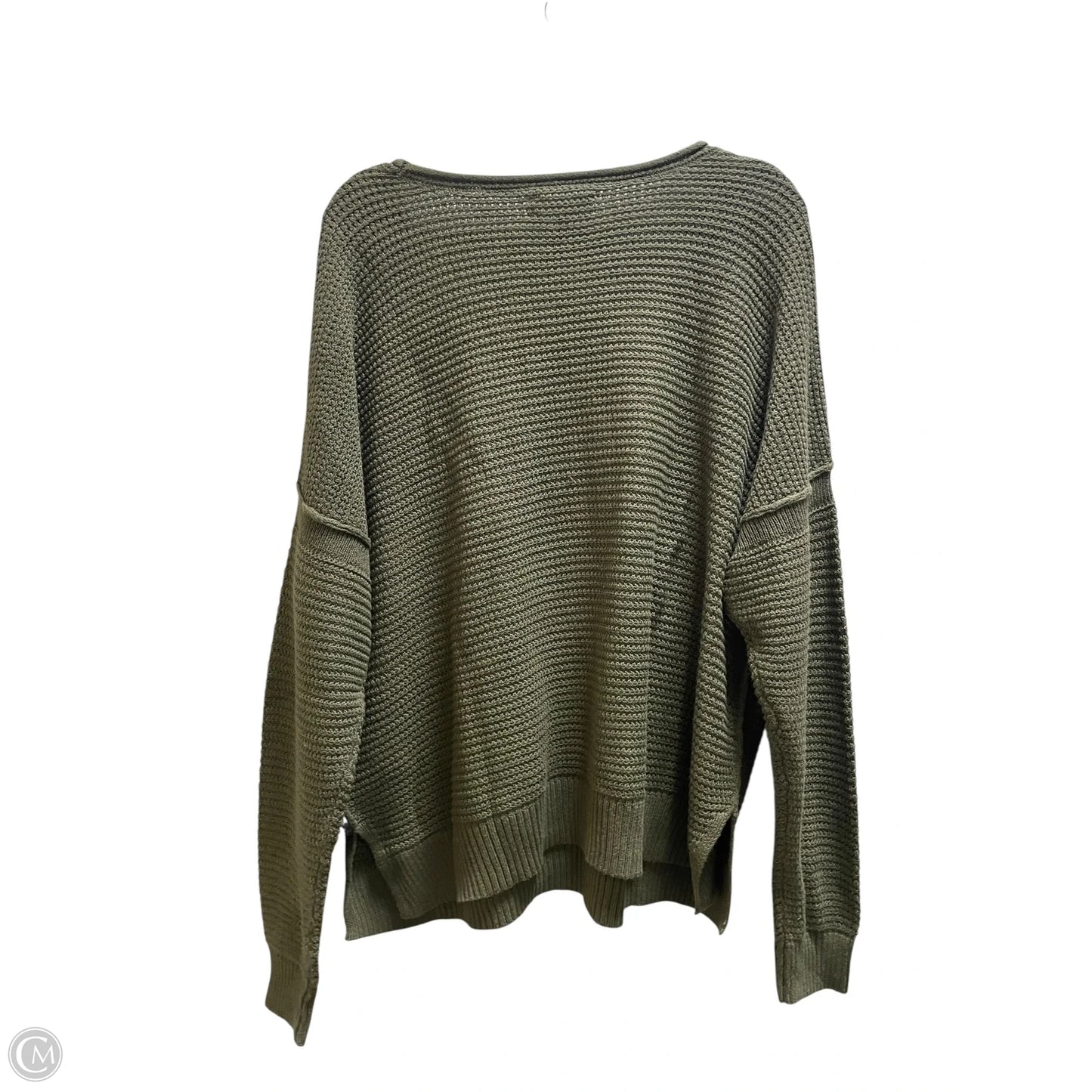 Top Long Sleeve By Lucky Brand In Green, Size: Xl