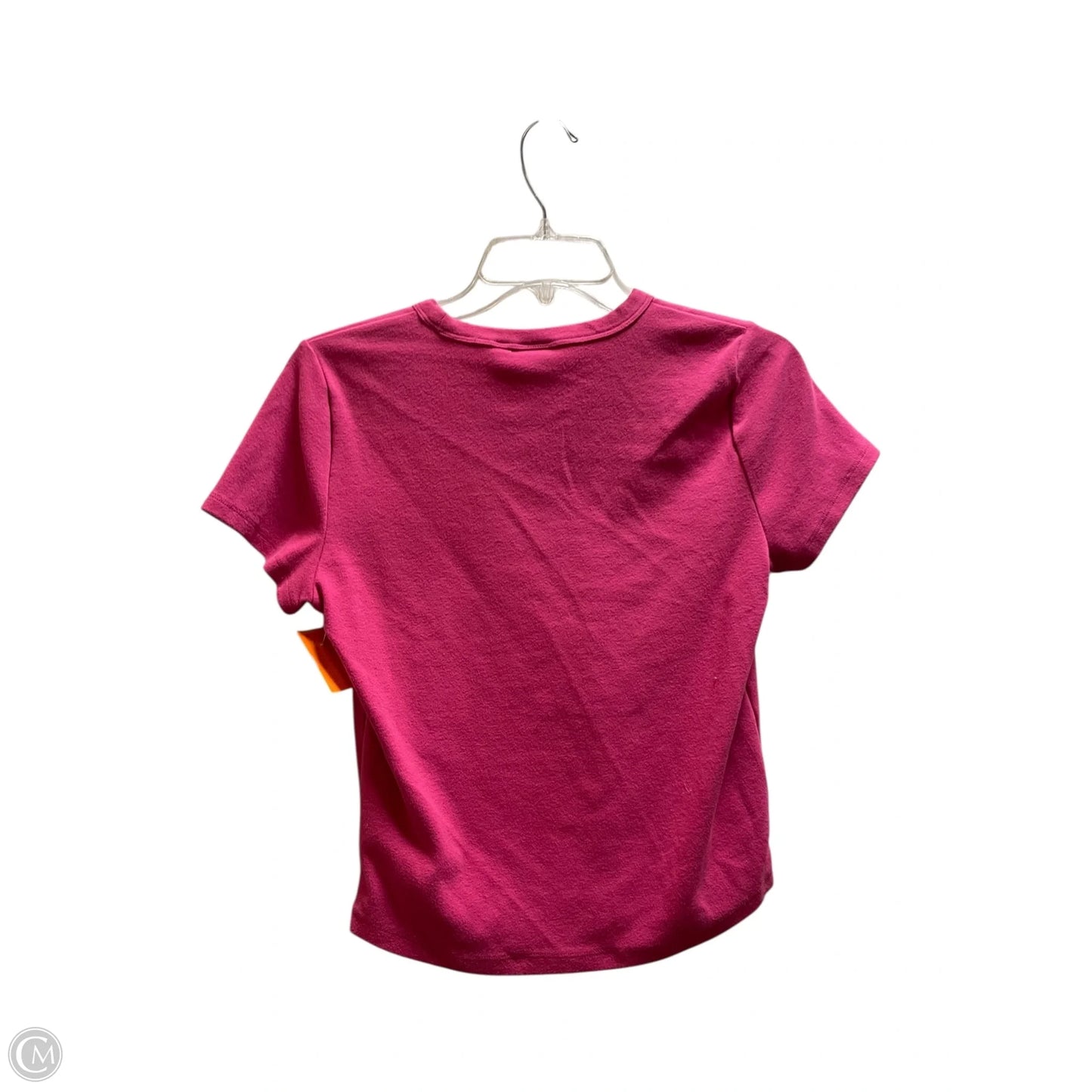 Top Short Sleeve By Sunday Best In Pink, Size: L