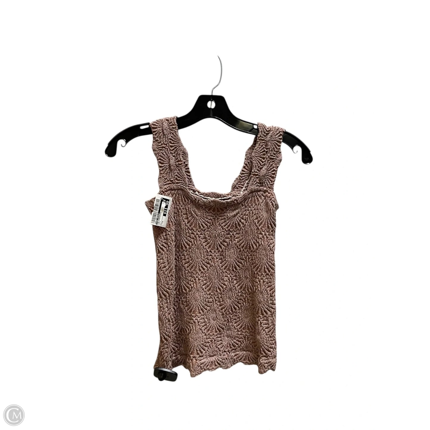 Top Sleeveless By Free People In Pink, Size: M