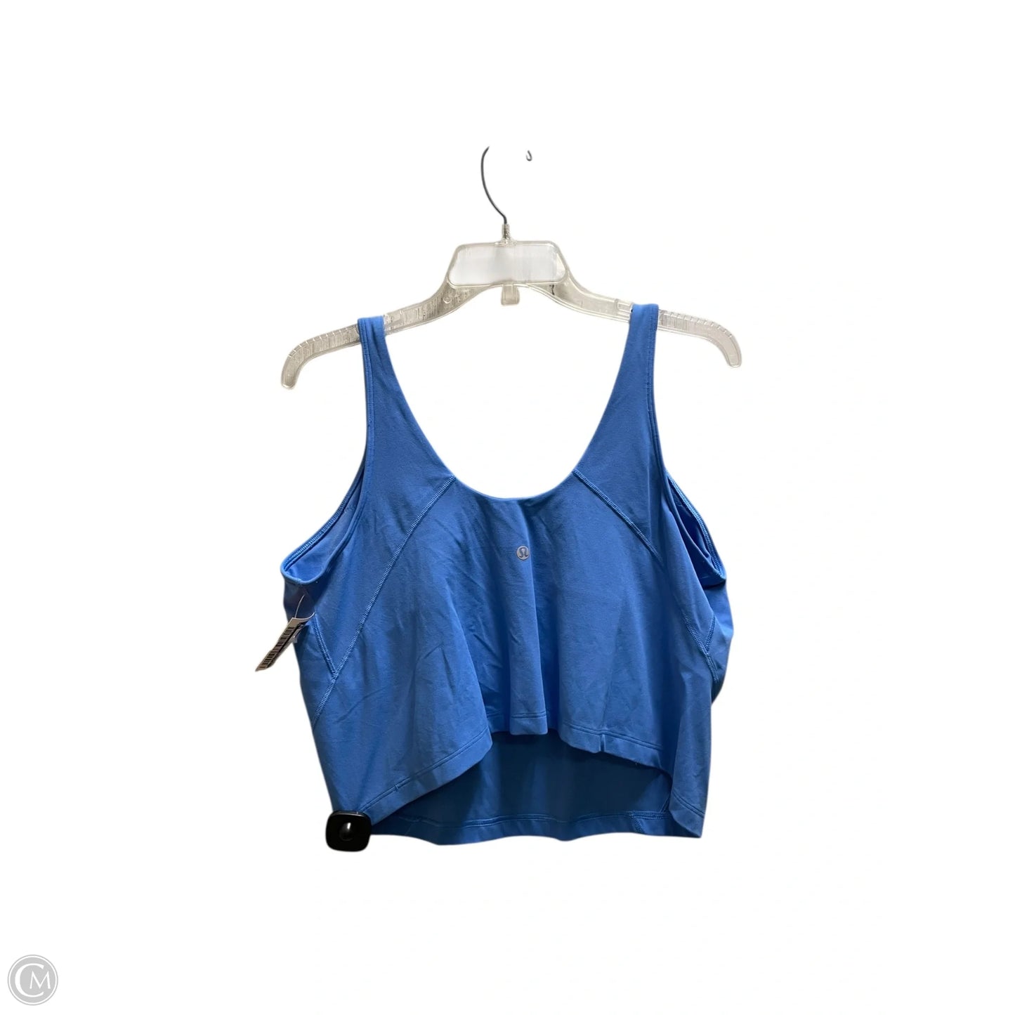 Athletic Tank Top By Lululemon In Blue, Size: 18