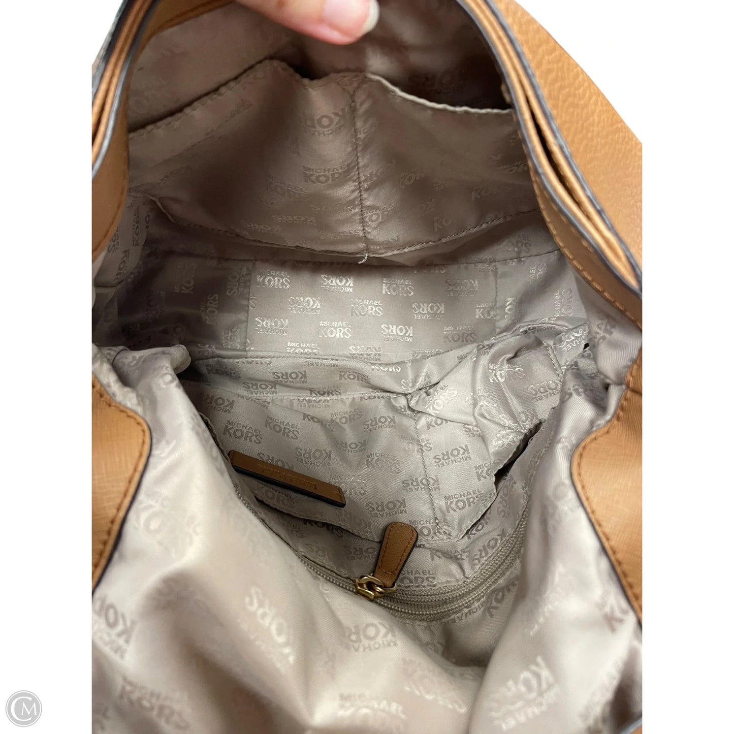 Crossbody Designer By Michael Kors, Size: Medium