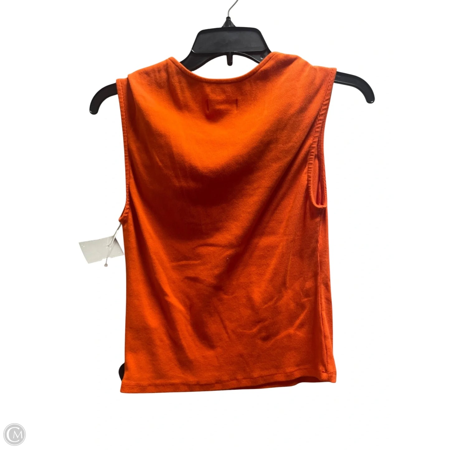 Top Sleeveless By Anthropologie In Orange, Size: S