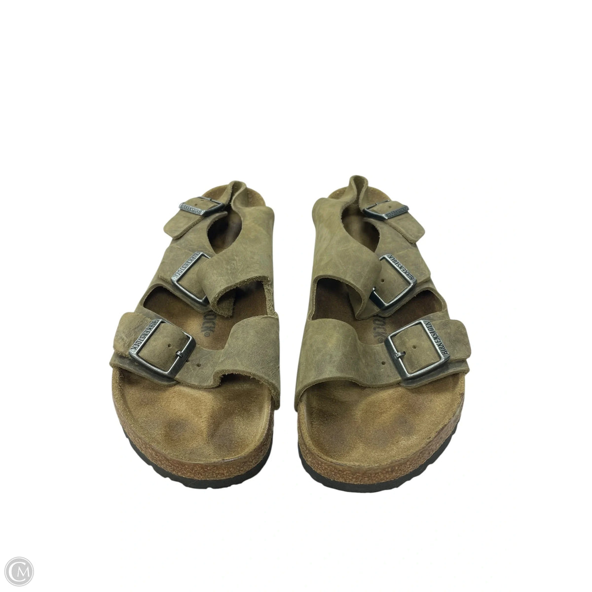 Shoes Flats By Birkenstock In Brown, Size: 11