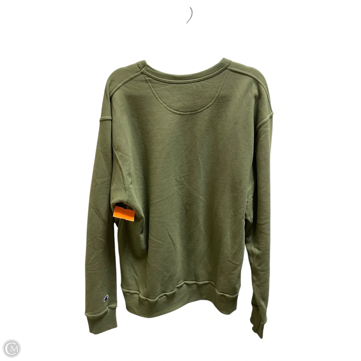Sweatshirt Crewneck By Champion In Green, Size: L