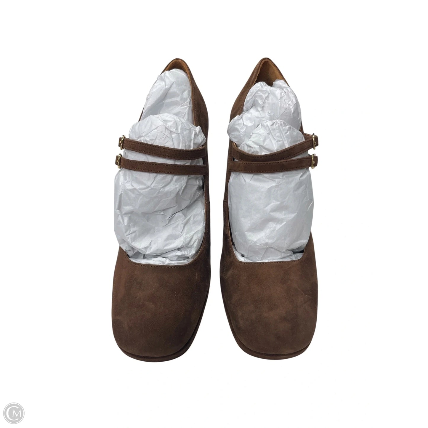 Shoes Heels Block By Sezane In Brown, Size: 8