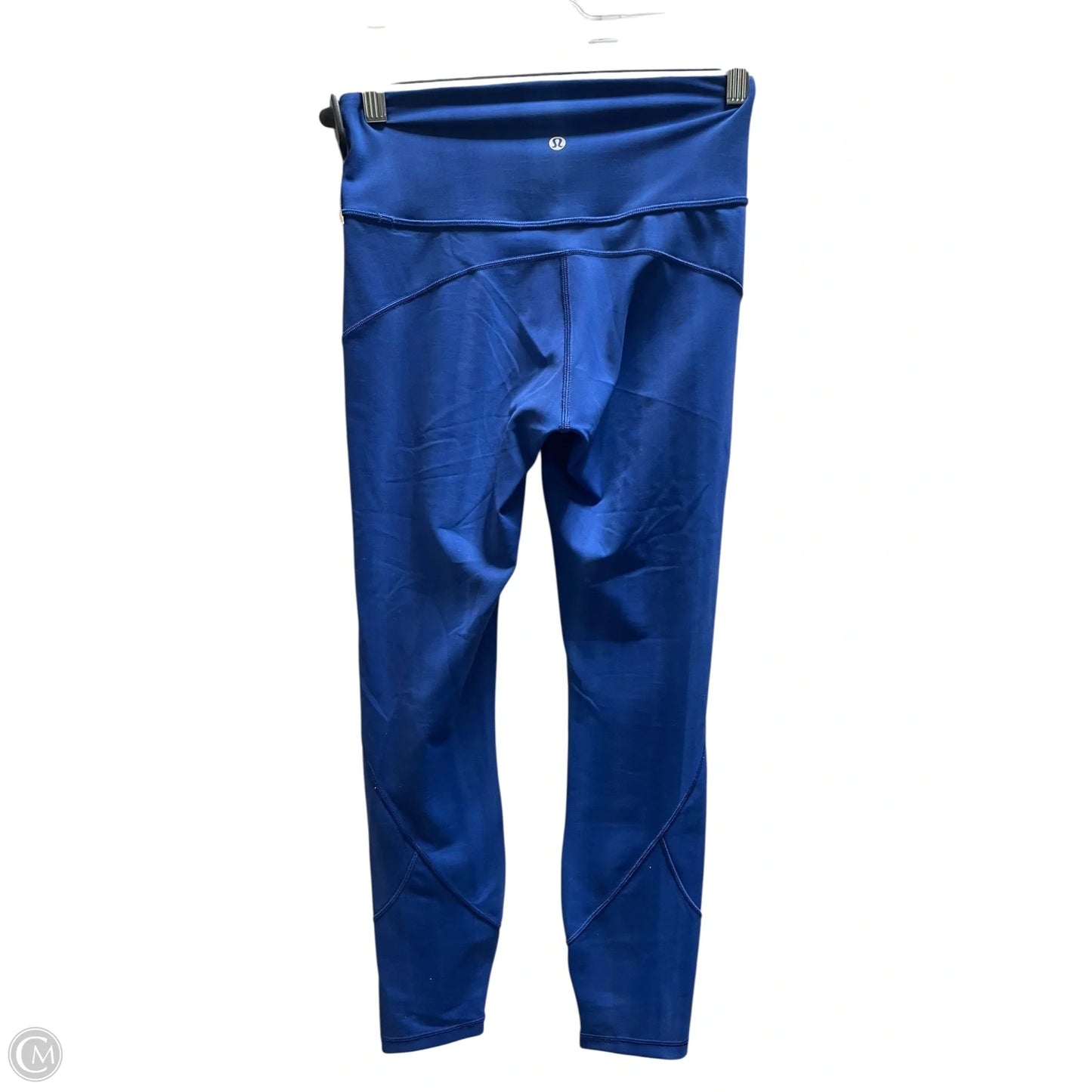 Athletic Capris By Lululemon In Blue, Size: 6
