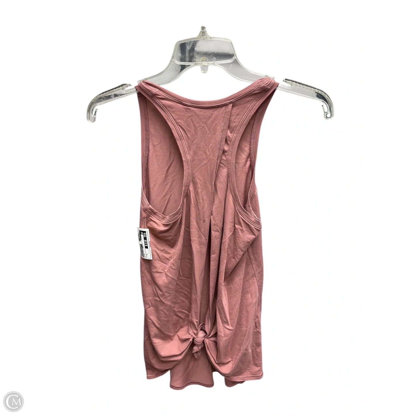 Athletic Tank Top By Lululemon In Pink, Size: 4